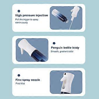 Gradient Color Spray 300ML Mist Atomizer Empty Refillable Water Sprayer Bottle Barber Hairdressing Tool