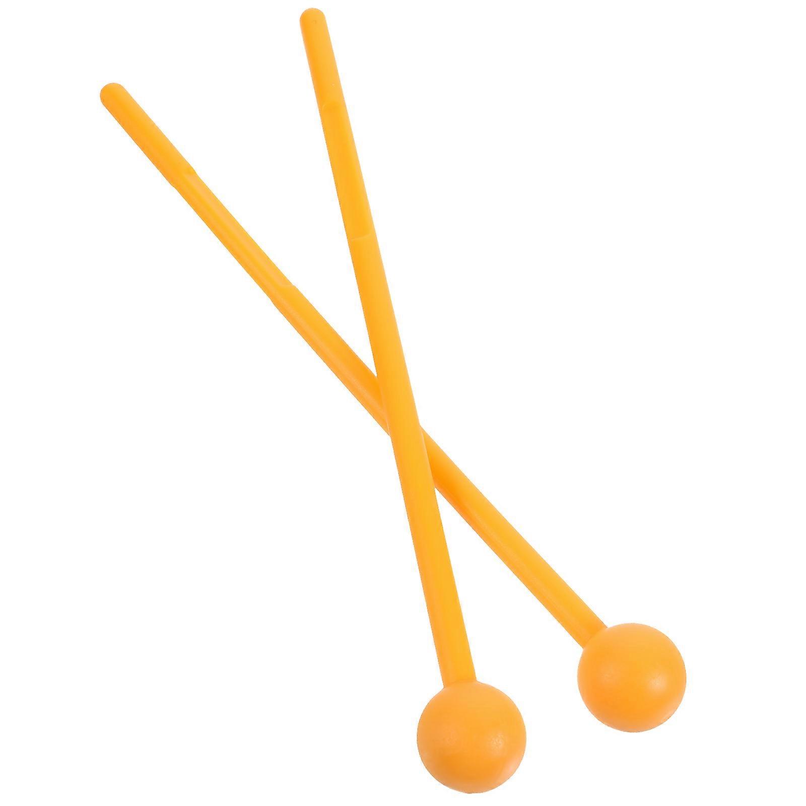 Soft Tongue Drum Sticks Mallets for Carillon Xylophone Glockenspiel Percussion Instruments