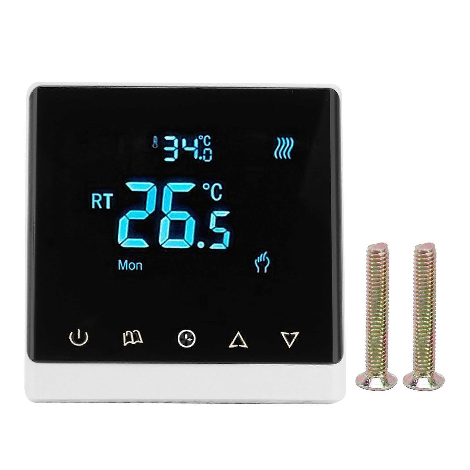 LCD Thermostat Household Intelligent Fan Coil Air Conditioner Temperature Controller AC220V