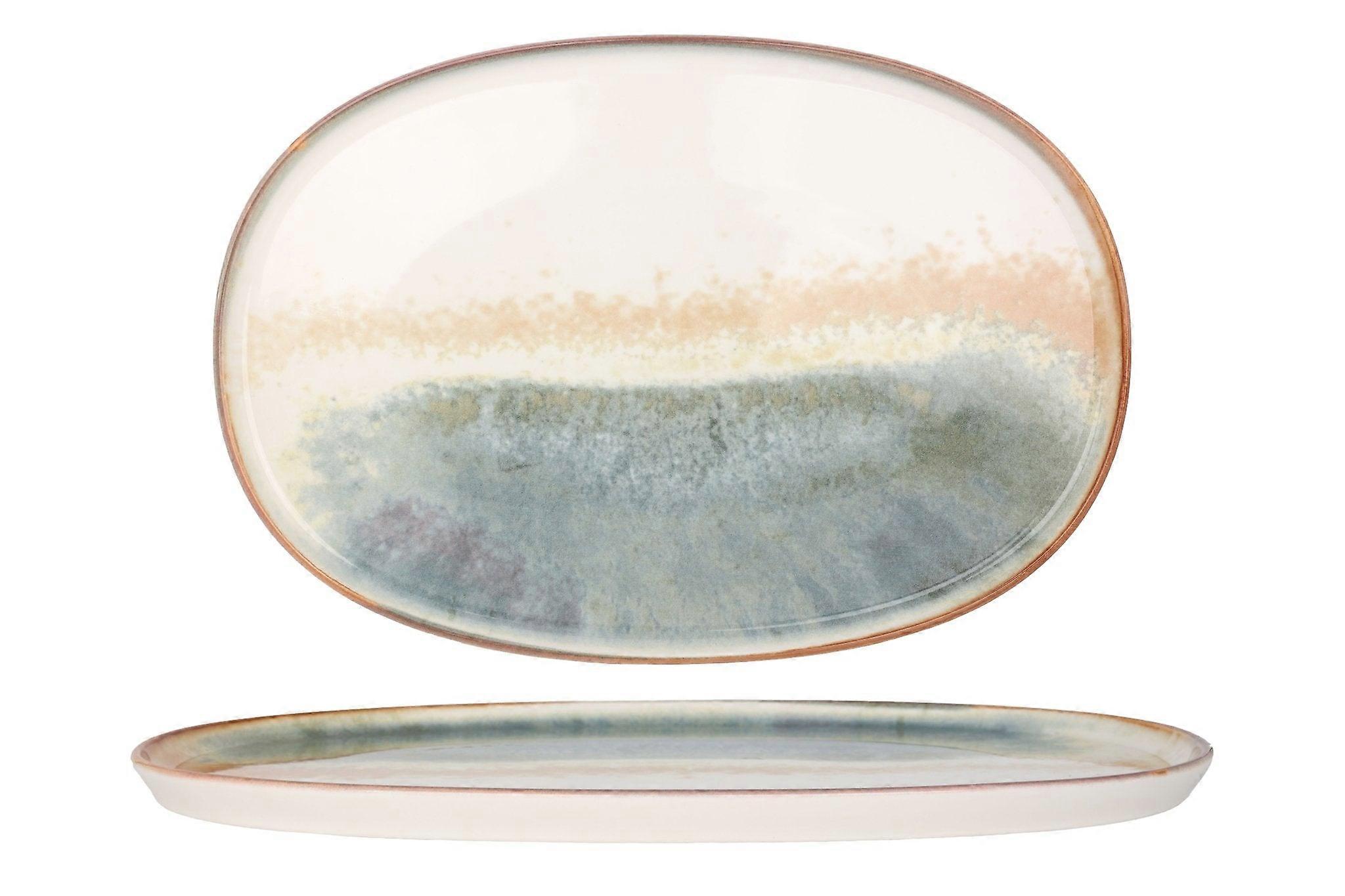 Bonna サービスプレート - フィウム - 磁器 - 34 cm - 2個セット