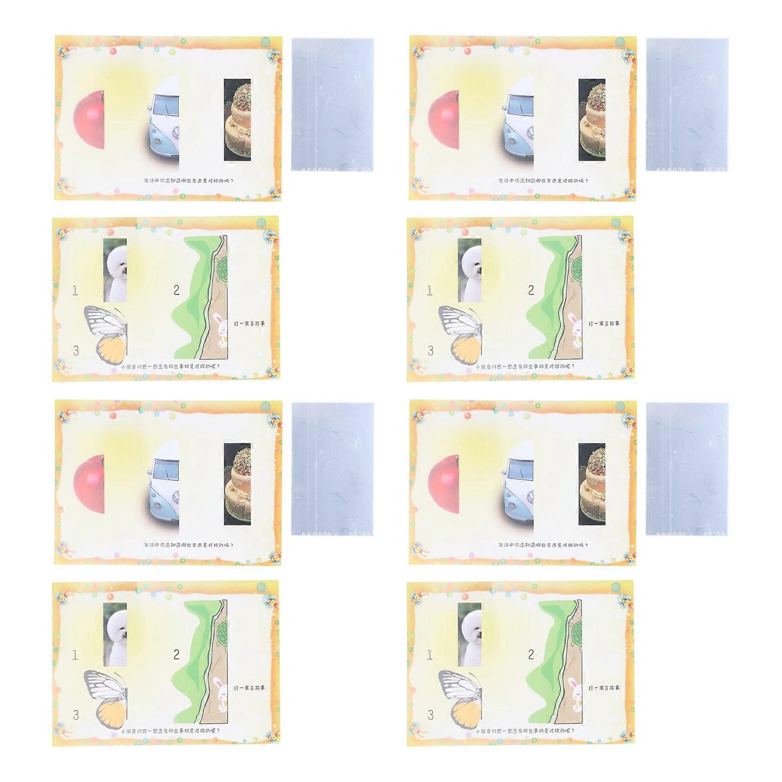 4Set Scientific Experiment Mold DIY Optical Plane Mirror Teaching Tool for School Student