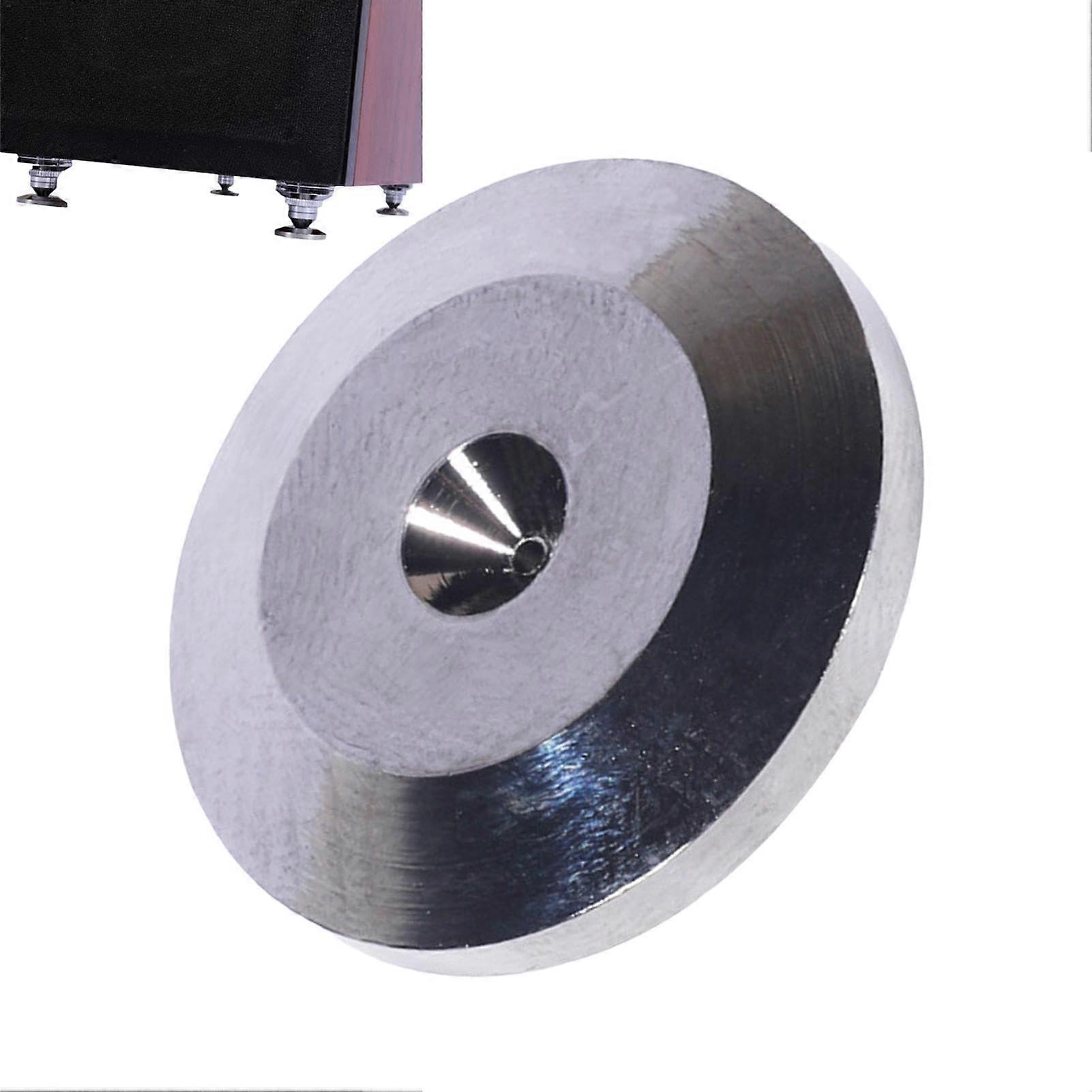 Subwoofer Isolation Pad  Shock Absorber for Audio, Reduce Vibration and Resonance, Silver Grey