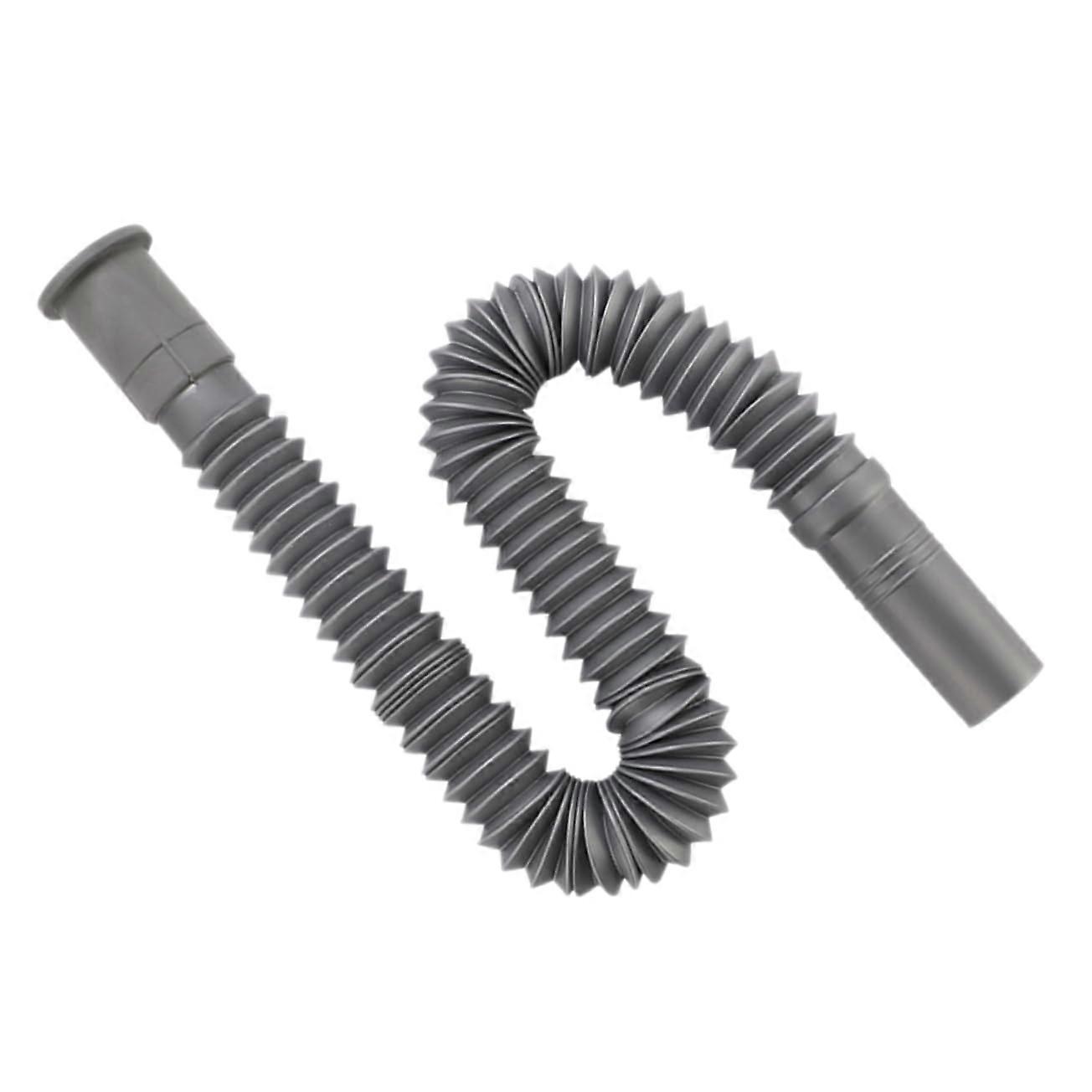Flexible Extendable Sink Drain Pipe for Kitchen and Bathroom, Adjustable Waste Pipe
