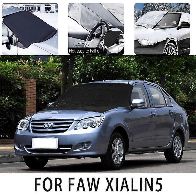 Gäller för Snöskydd för bil frontskydd för FAW XIALIN5 snöskydd, värmeisolering, skugga, solskyddsmedel, vind, frostskydd, biltillbehör