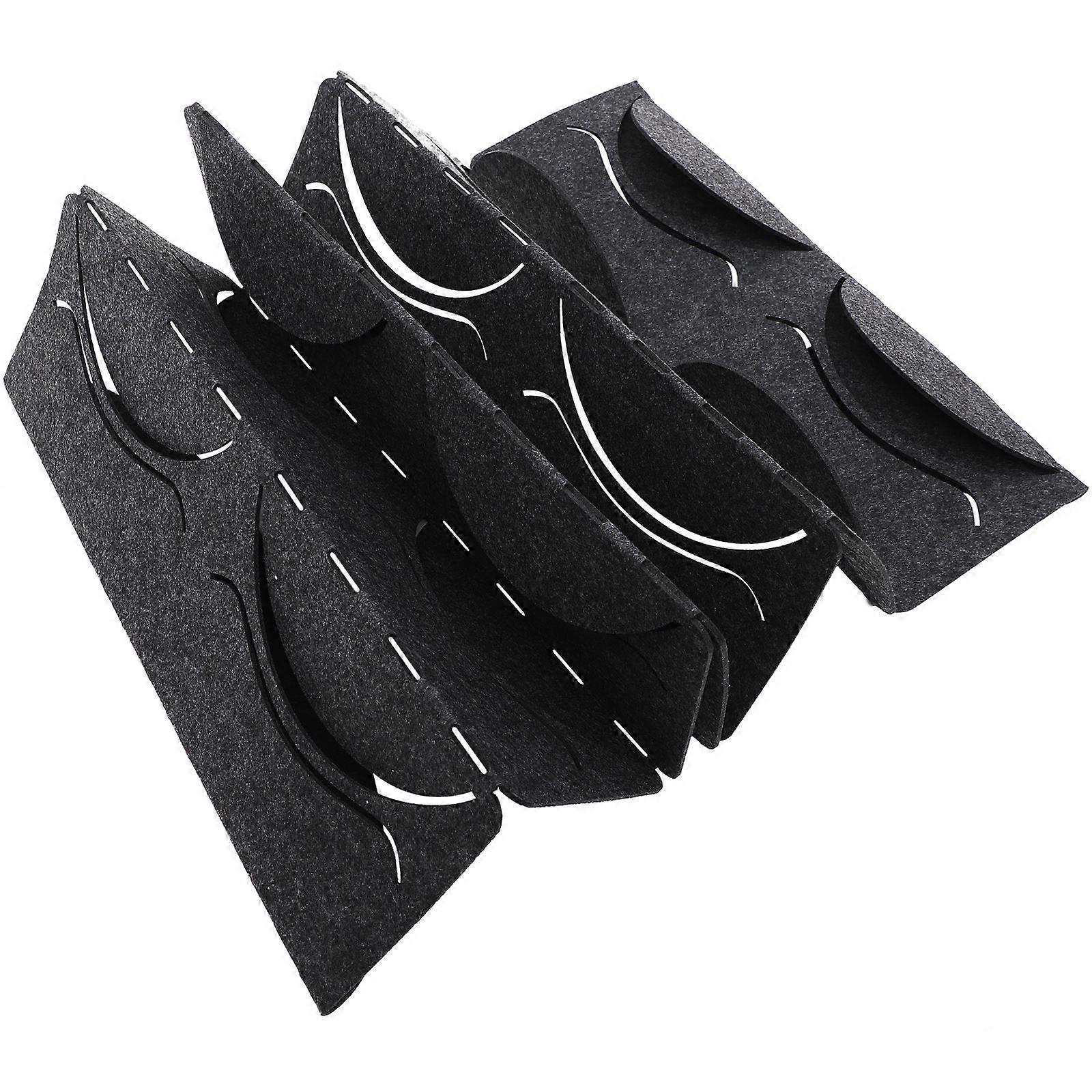 Baseball Cap Display Rectangular Hat Organizer Protect Caps from Deformation Felt Home Use Men 1Pack