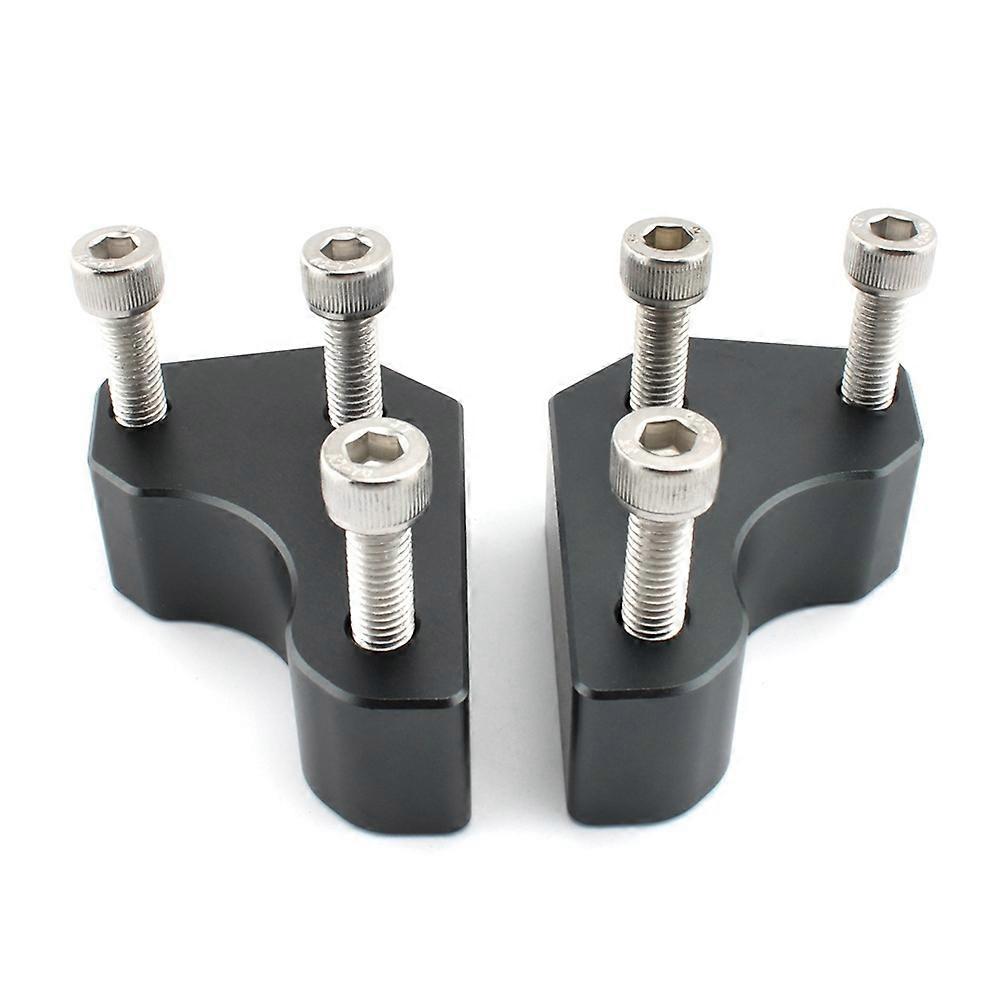 Motorcycle Handlebar Raise Pad Handle Bar Riser for Kawasaki GTR1400 2008-2022 Height Increasing Pad Titanium Color