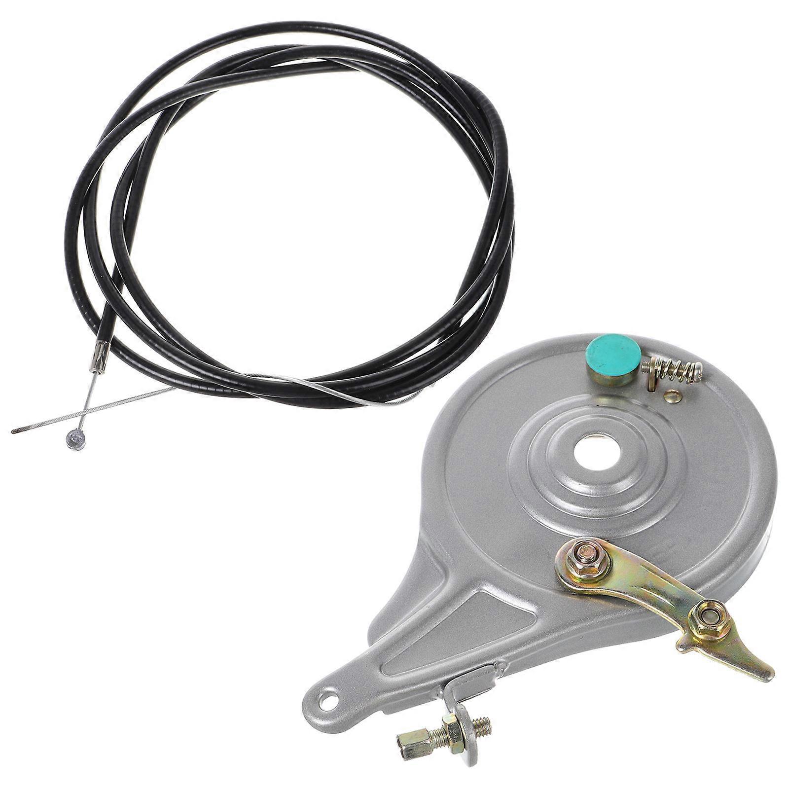 1 Set Drum Brake Kit for Electric Bikes with Precision Engineering Easy Installation and Versatile Rear Drum Brake Assembly