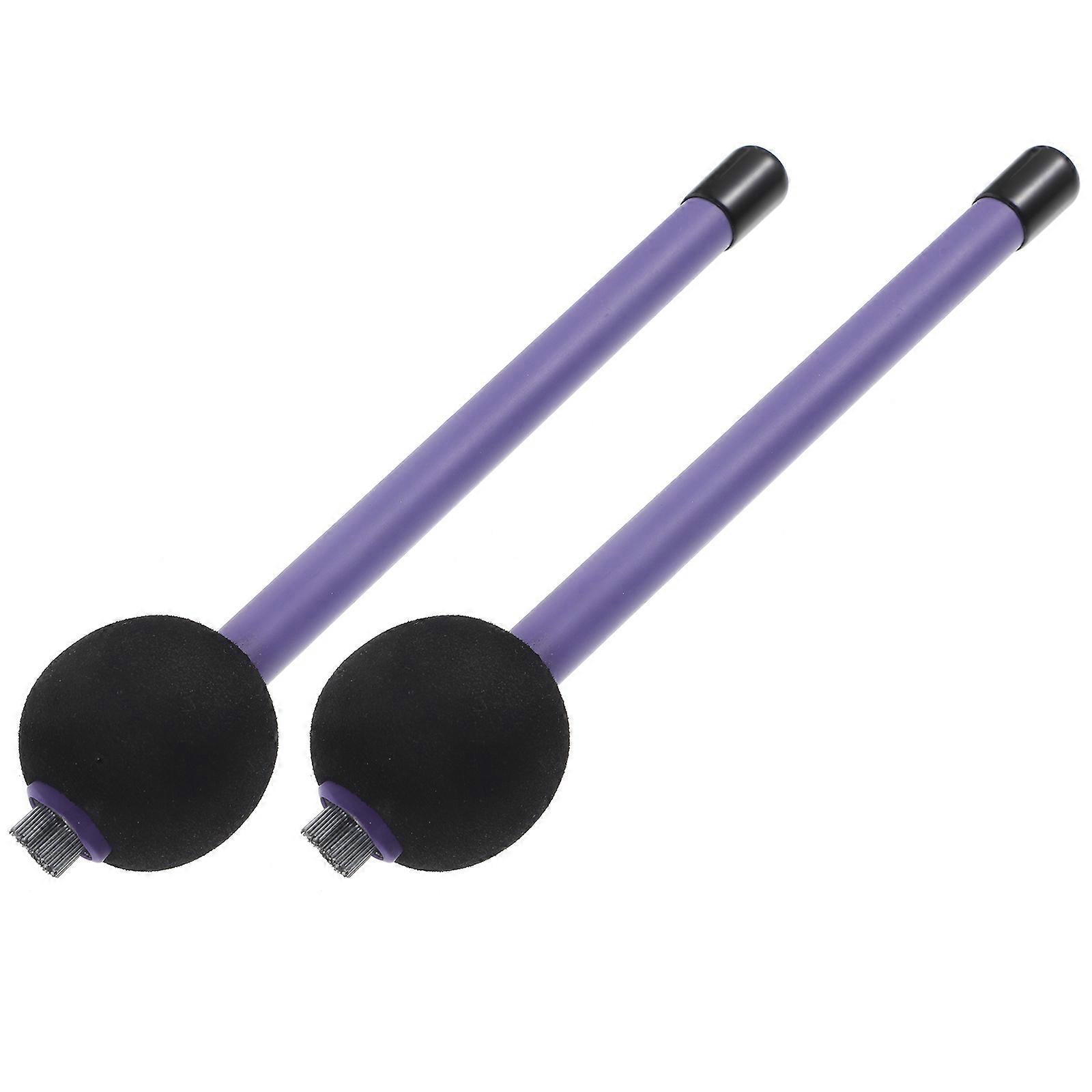 Stainless Steel Drum Wire Brushes with Comfortable Handle for Box Drums – Practical Percussion Accessories (2pcs)
