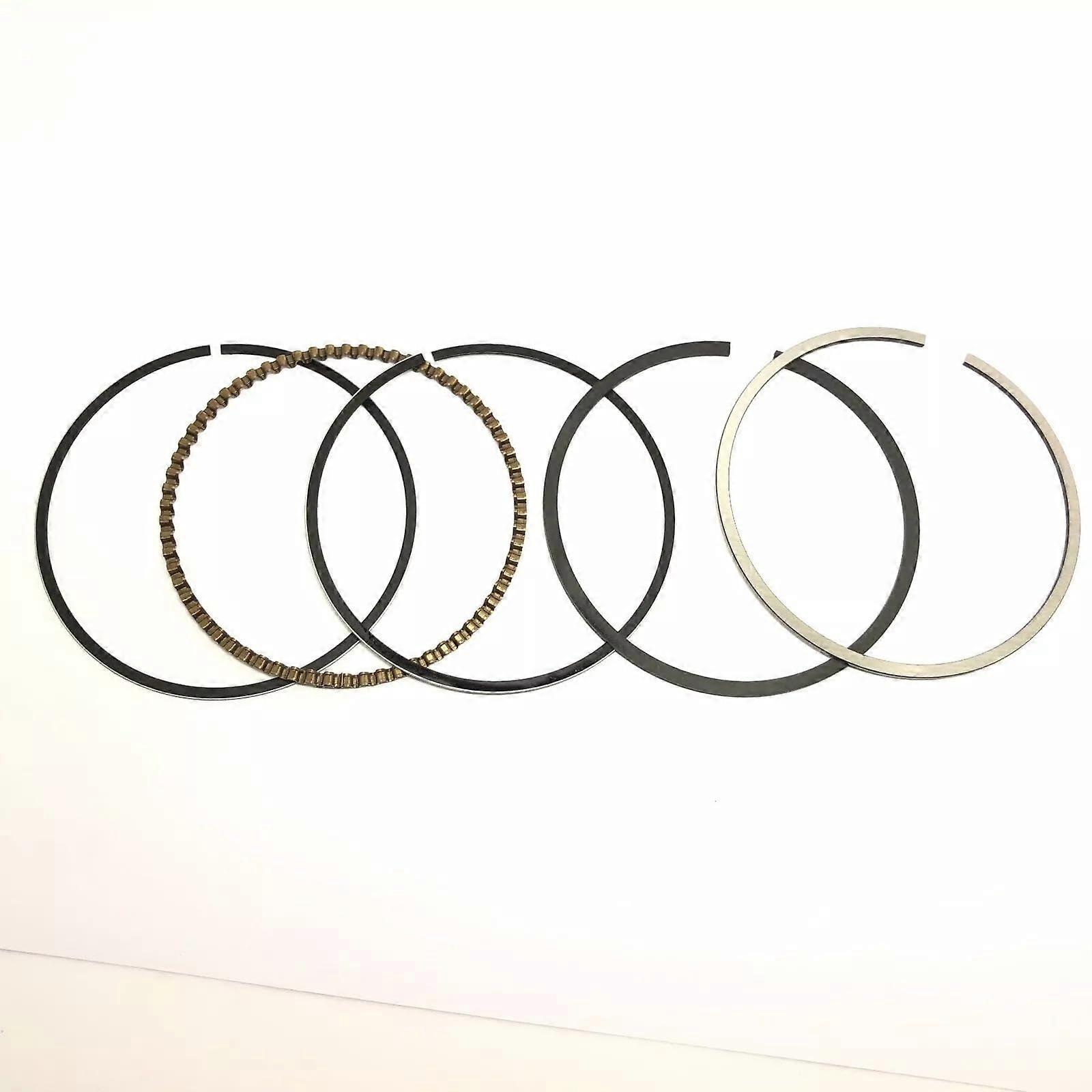 Motorcycle parts piston ring set OS 0.5 mm to bore 67.5 mm kit compatible with Bayou for KLF220 19882002