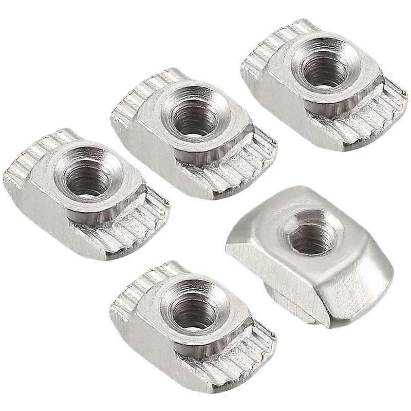 Gleit-T-Mutter M3 M4 M5 M6 M8 Aluminium Profile T-Nut Hammerhead Nut For 3D Printer Sliding Nut 3030 EU M6 x 20pcs