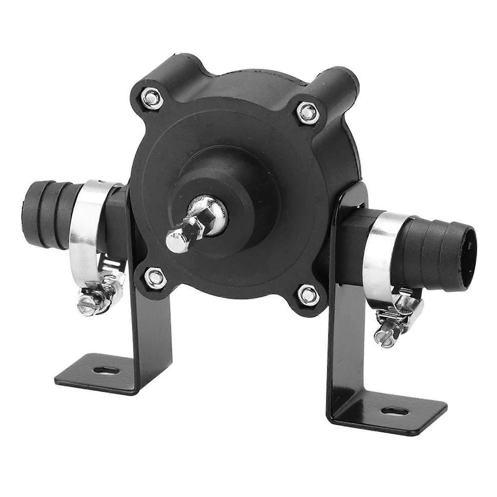 Electric Hand Drill Water Pump Self-Priming Compact Design for Water and Oil Transfer, Portable Household Use