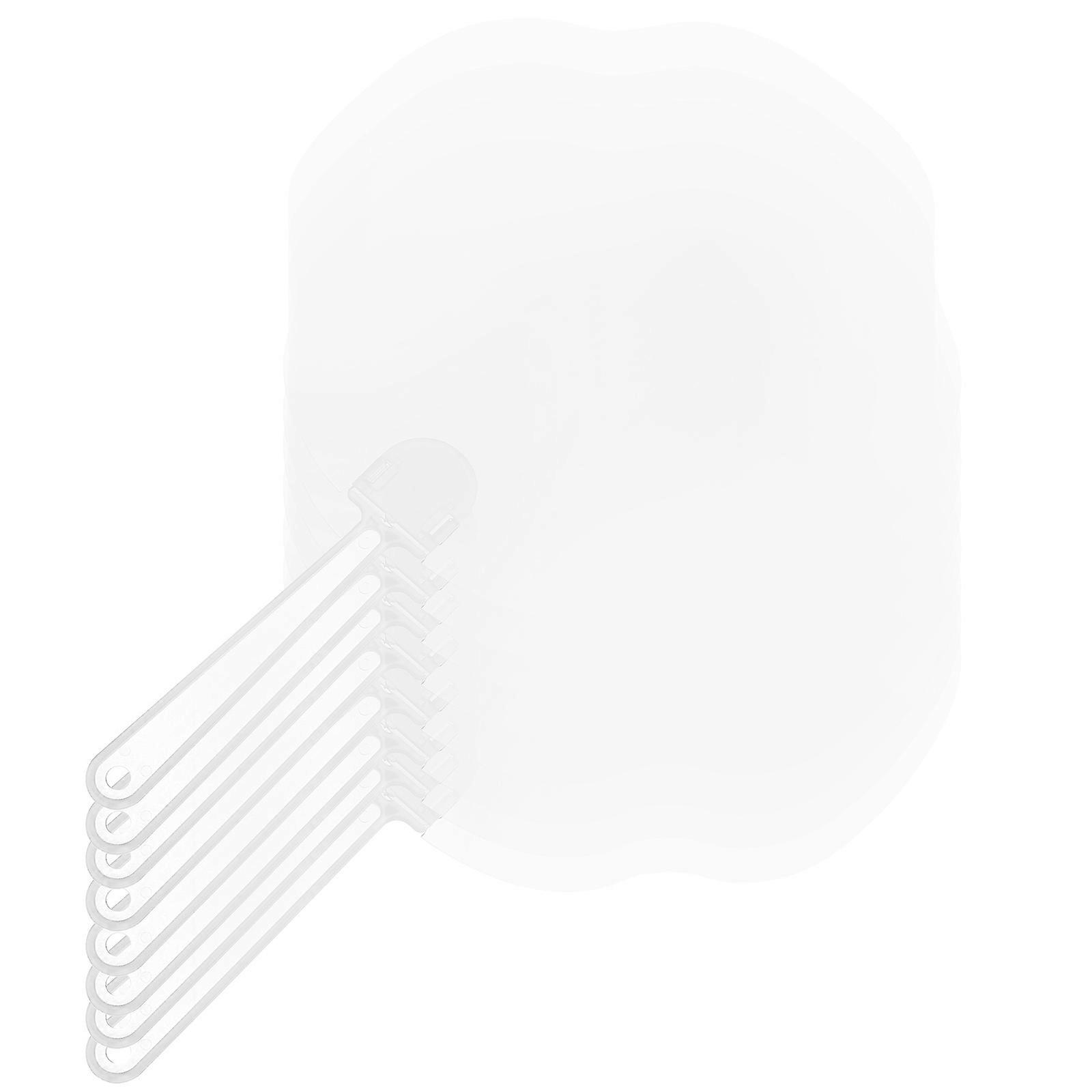 DIY 손 부채 원형 중국 부채 디자인 8개 빈 그림 부채 가정 장식 및 파티용