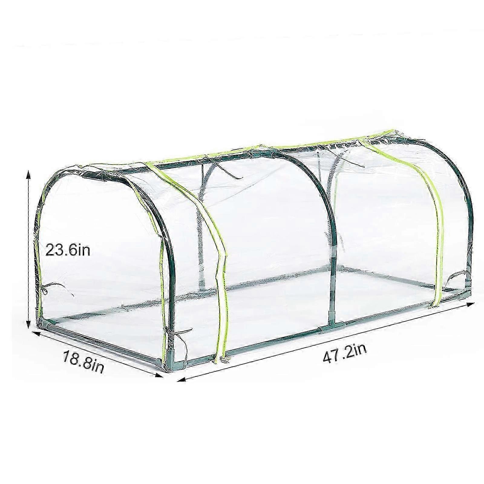Portable Mini Greenhouse, Ventilated, Without Frame, Insulation Cover for Plants