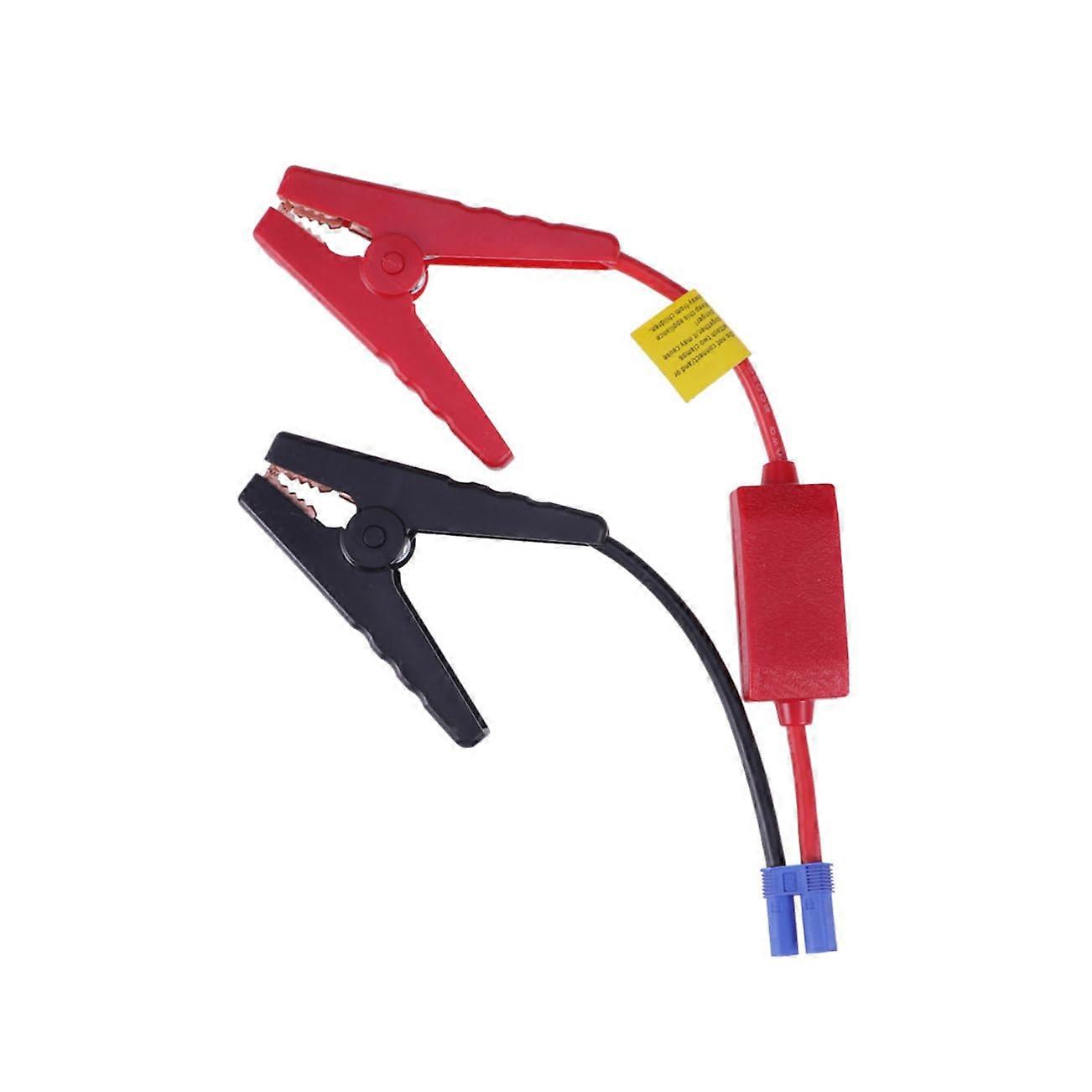 12V Auto Battery Clips for Emergency Start, Reverse Protection, Safe Use with Car and Truck Batteries