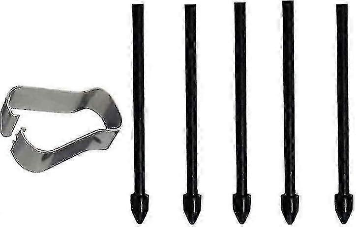 AURA 5pcs Soft Tips, S24 Ultra S Pen Tips/Nibs Replacement for Samsung Galaxy S24 Ultra, Stylus Pen Nibs Soft Silicone Tips Replacement