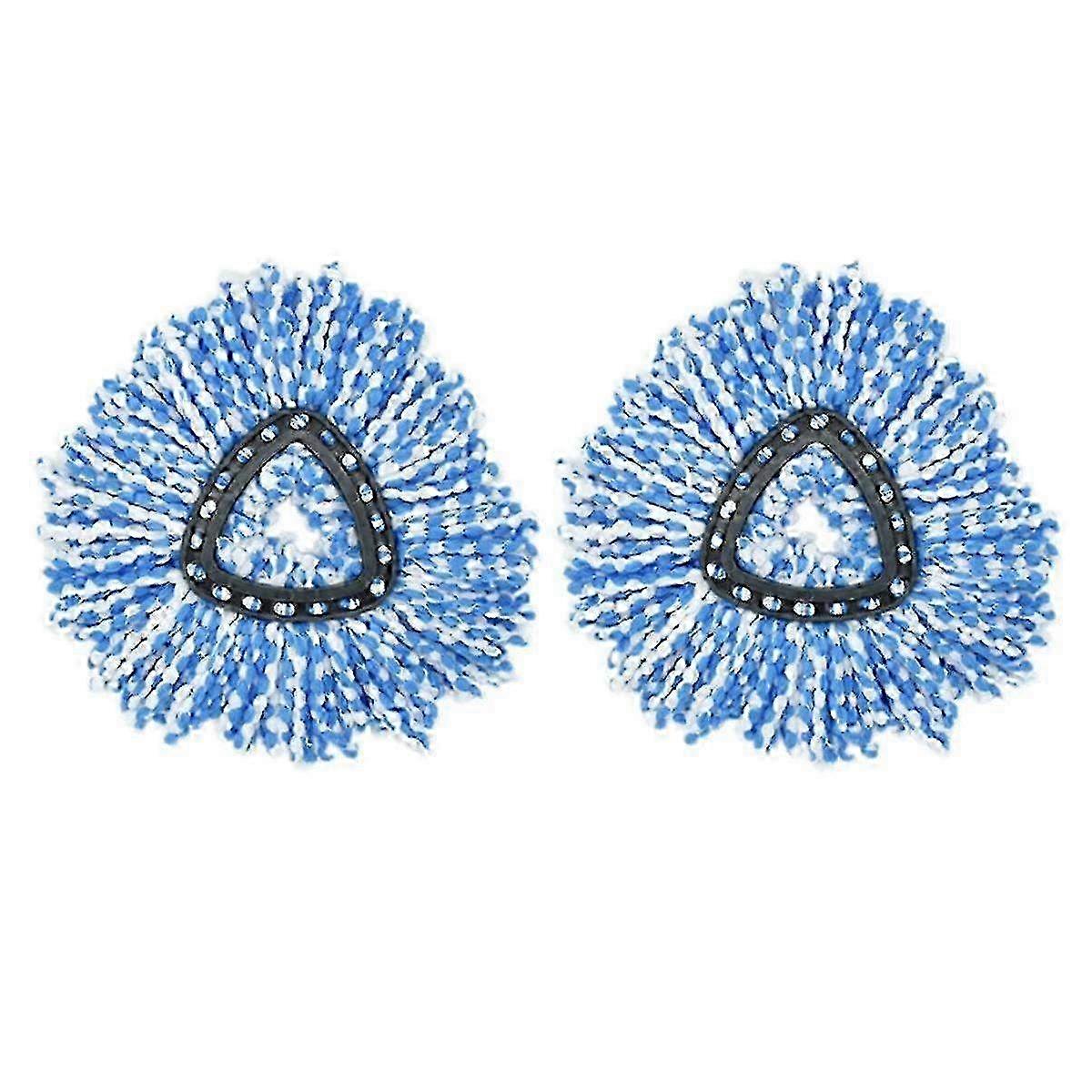 Microfiber Replacement Heads for RinseClean 2-Tank System Reusable Mop Pads for Hardwood Floor Edition 0724