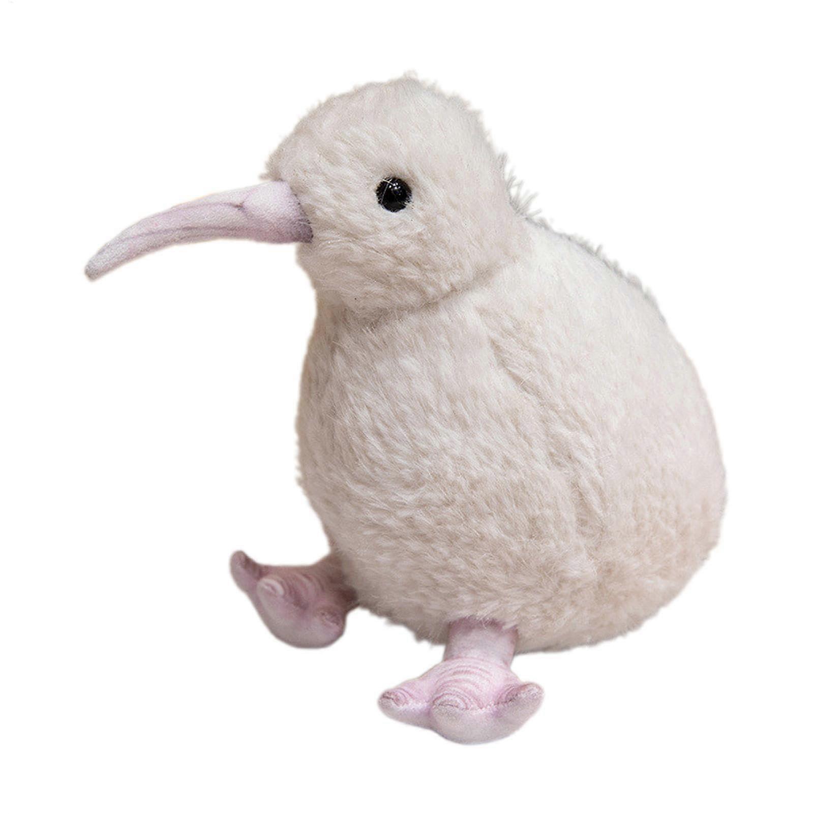 Kiwi Plush - Huggable White Kiwi Bird Stuffed Animal, Cozy Plush Bird Pillow, Soft Kiwi Toy For Kids