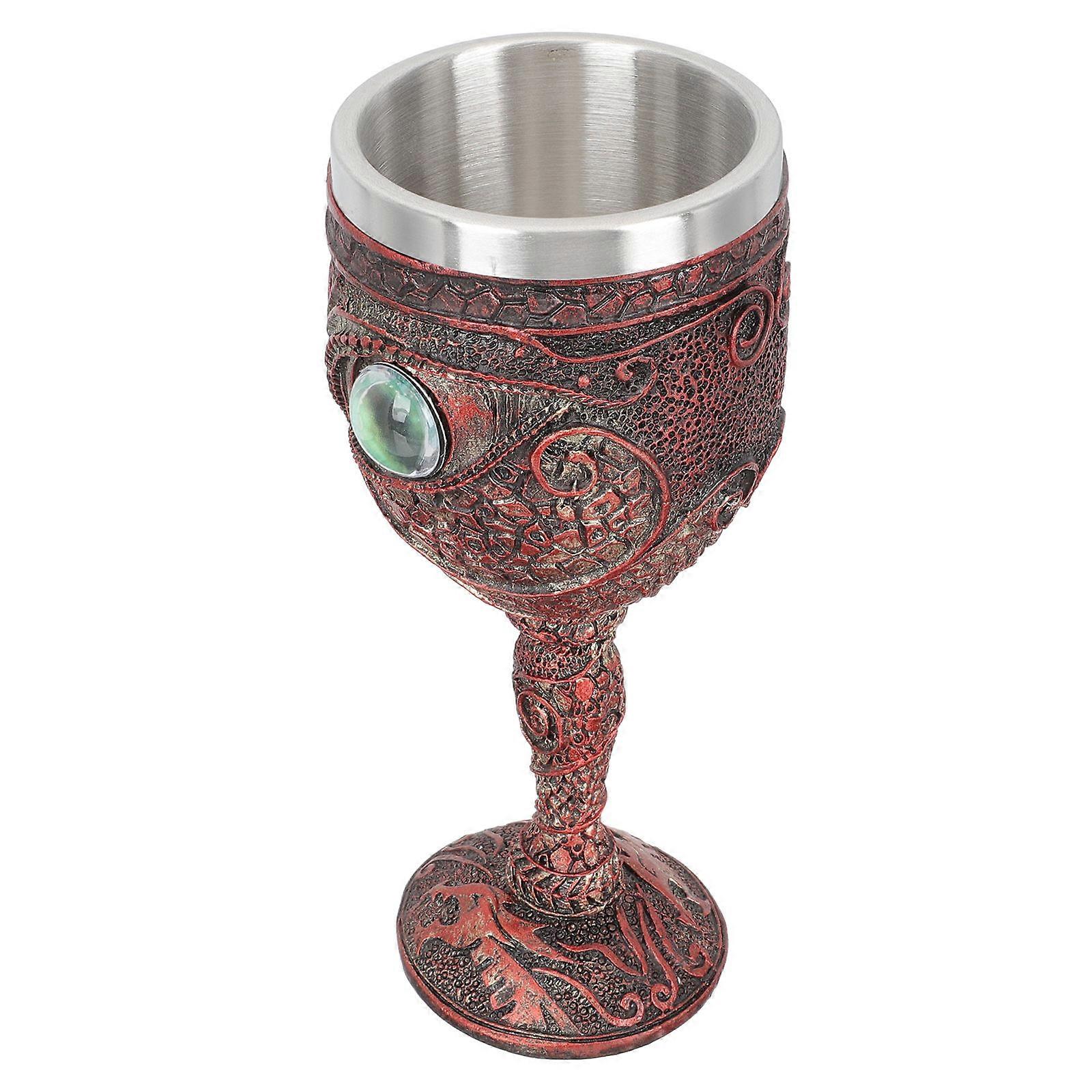 Vintage Party Goblet Decorative Water Goblet For Hotel Use Practical Design 1Pack