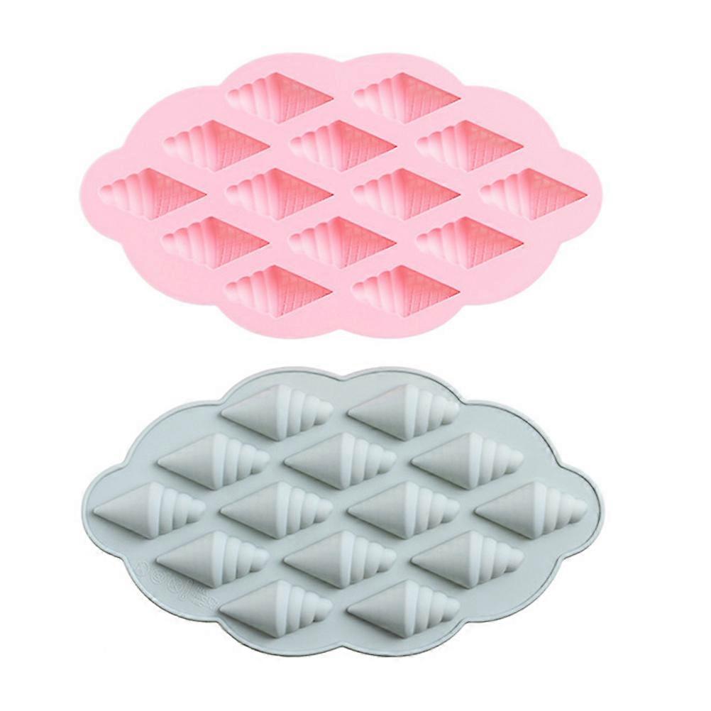 Dessert Molds 2Pcs Ice Cream Silicone Mold Versatile For Various Occasions Including Afternoon Tea Party