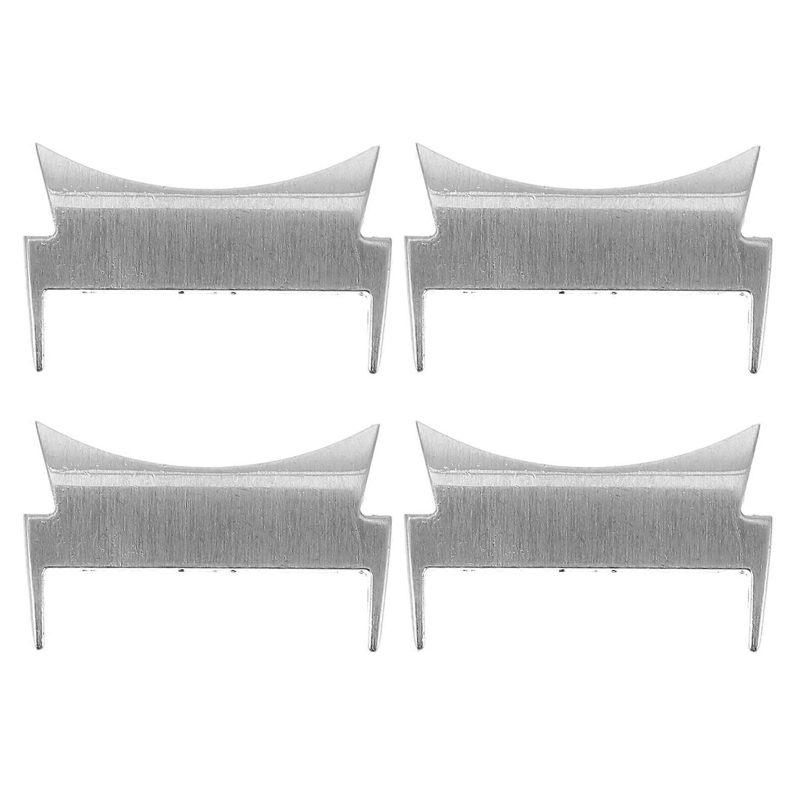 Watch Band Adapter For General Users Daily Use 2.50X1.00X1.00CM Rectangular Premium Metal Craftsmanship 4 Sets