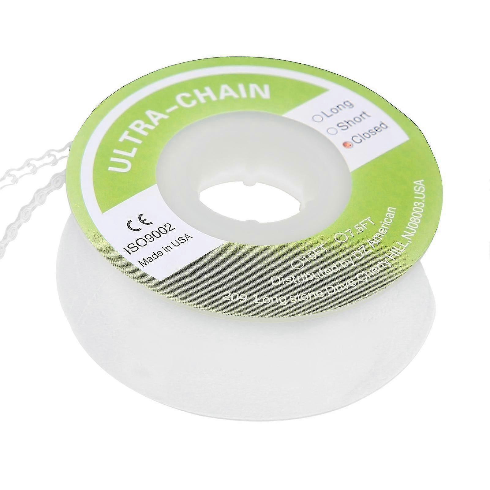 ゴム製歯科矯正チェーンフレキシブル弾性歯科歯矯正用アクセサリ短距離