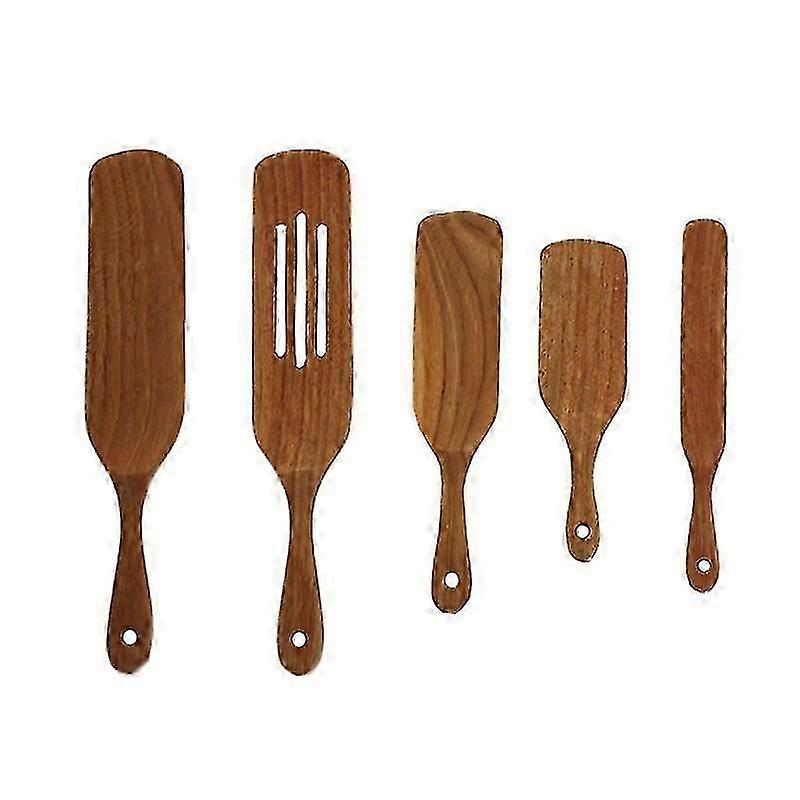 Spatula for Cooking Wok Spatula Kitchen for Mixing, Scraping, Baking Spatula Best Non Stick Wood Cooking Utensil Angled Flat Spatula Egg Flipper