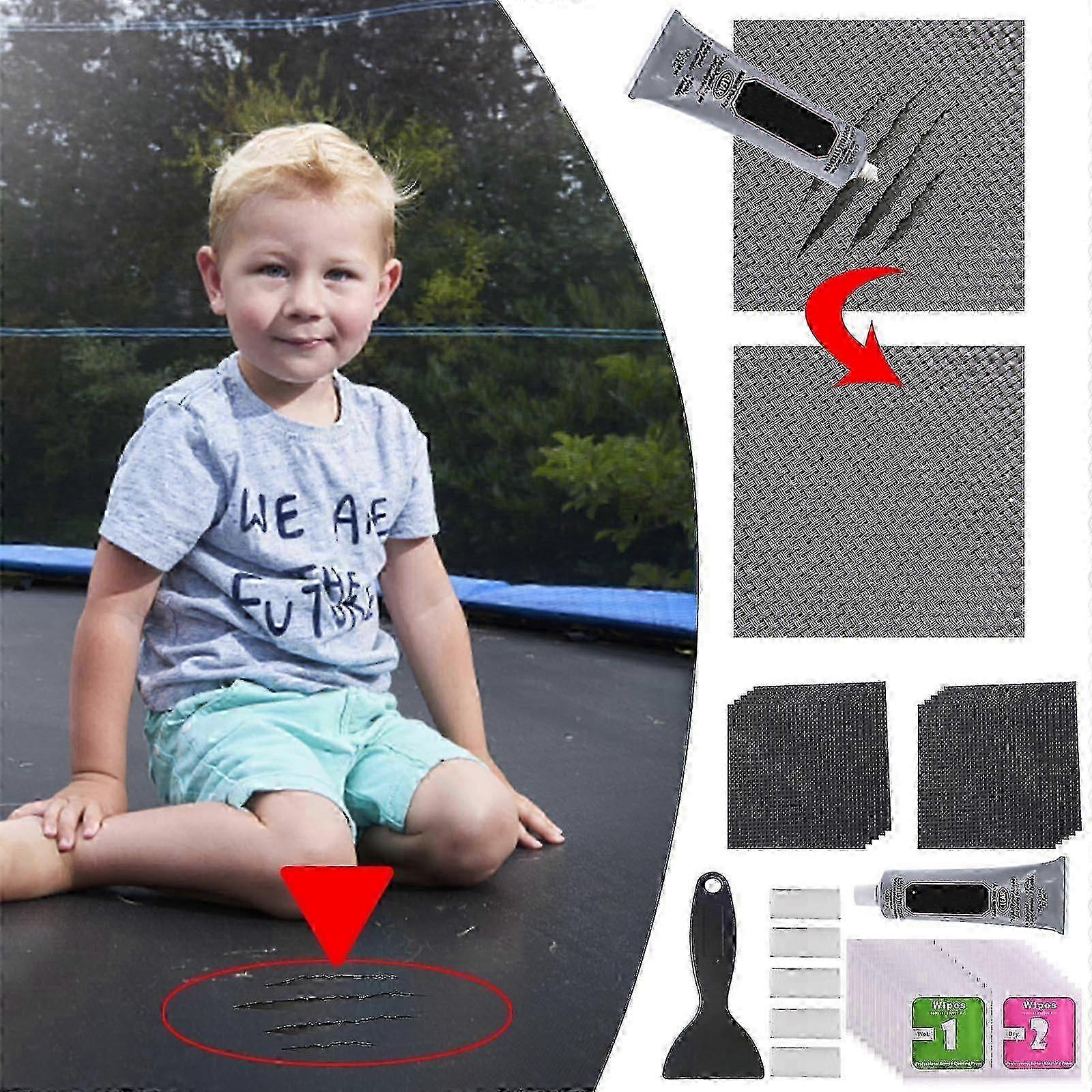 Trampoline Patch Kit for Fixing Holes or Tears in the Mattress