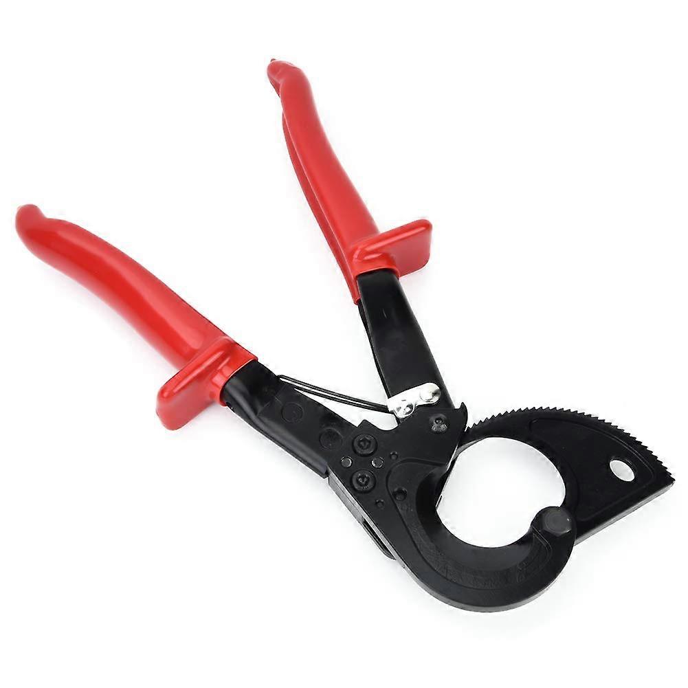 Multifunctional ratcheting cable cutter with locking function