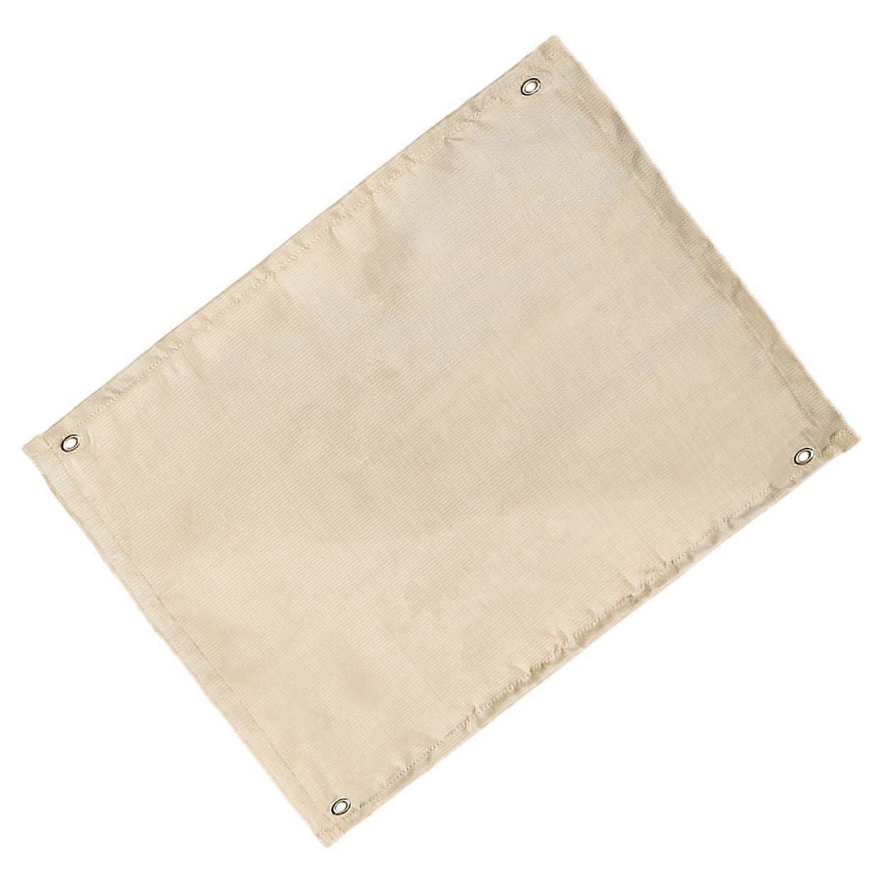 Fireproof Blanket 2-Pack Fibreglass, Heat-Resistant For Home, Camping, Grill, Car, Outdoor Use, Khaki