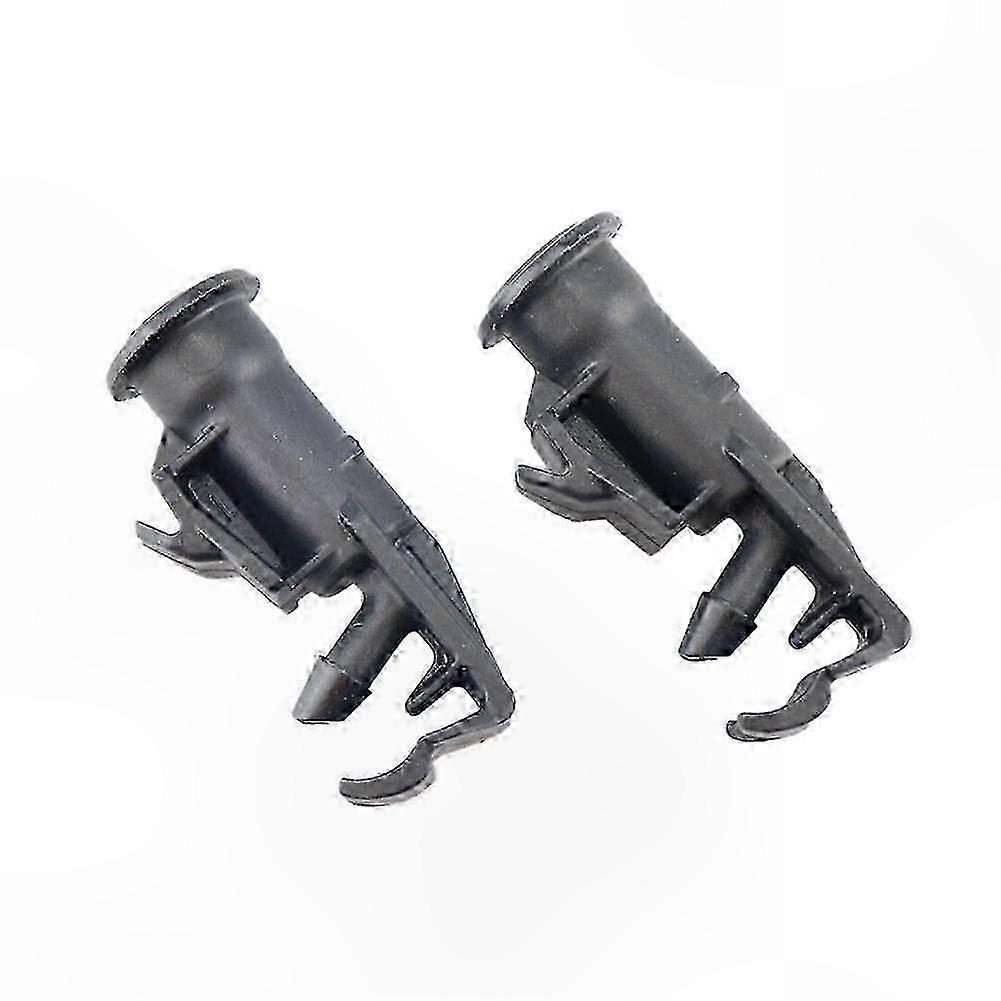 2PCS Black Windshield Washer Nozzles for SUV Models 2011+