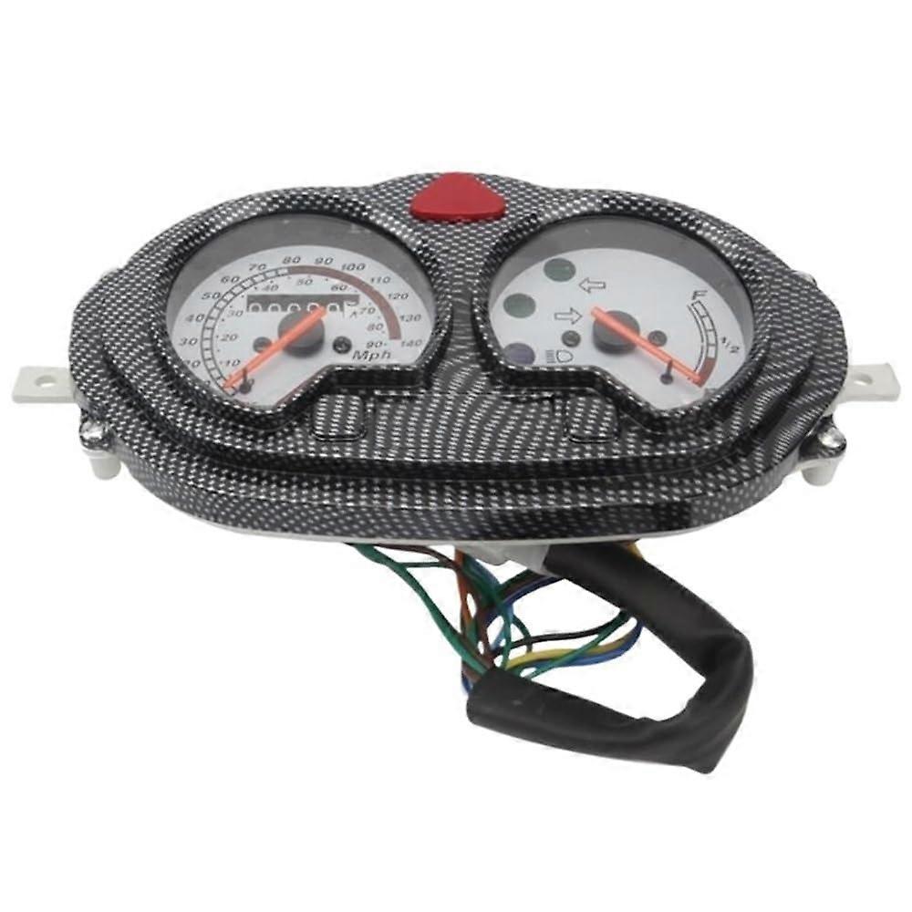 Gauge Odometer Tachometer For 652F Motorcycle Dashboard, 12V Multifunction Bike Gauges Assembly