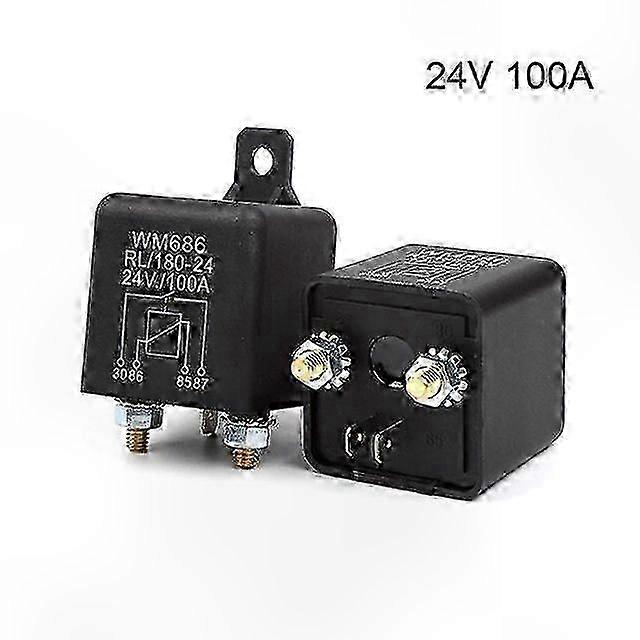 High Current Durable Car Accessory Power Switch Relay Suitable for 12V 24V 200A 100A Starting Applications
