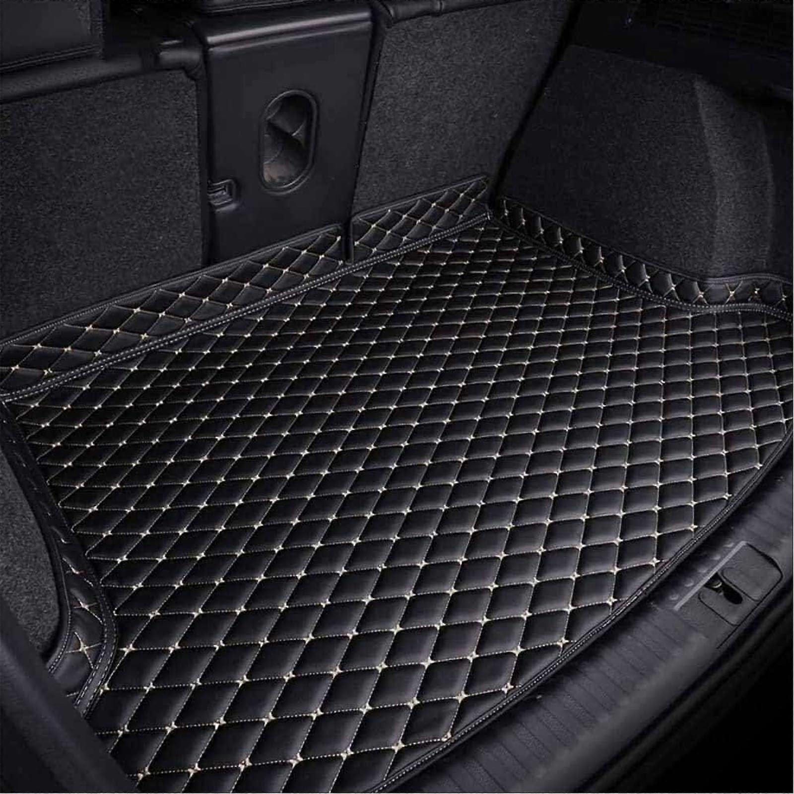 Car Boot Mats For Toyota Corolla Hybrid 2019, Leather Trunk Protector Pad Scratch Proof C/BlackBeige