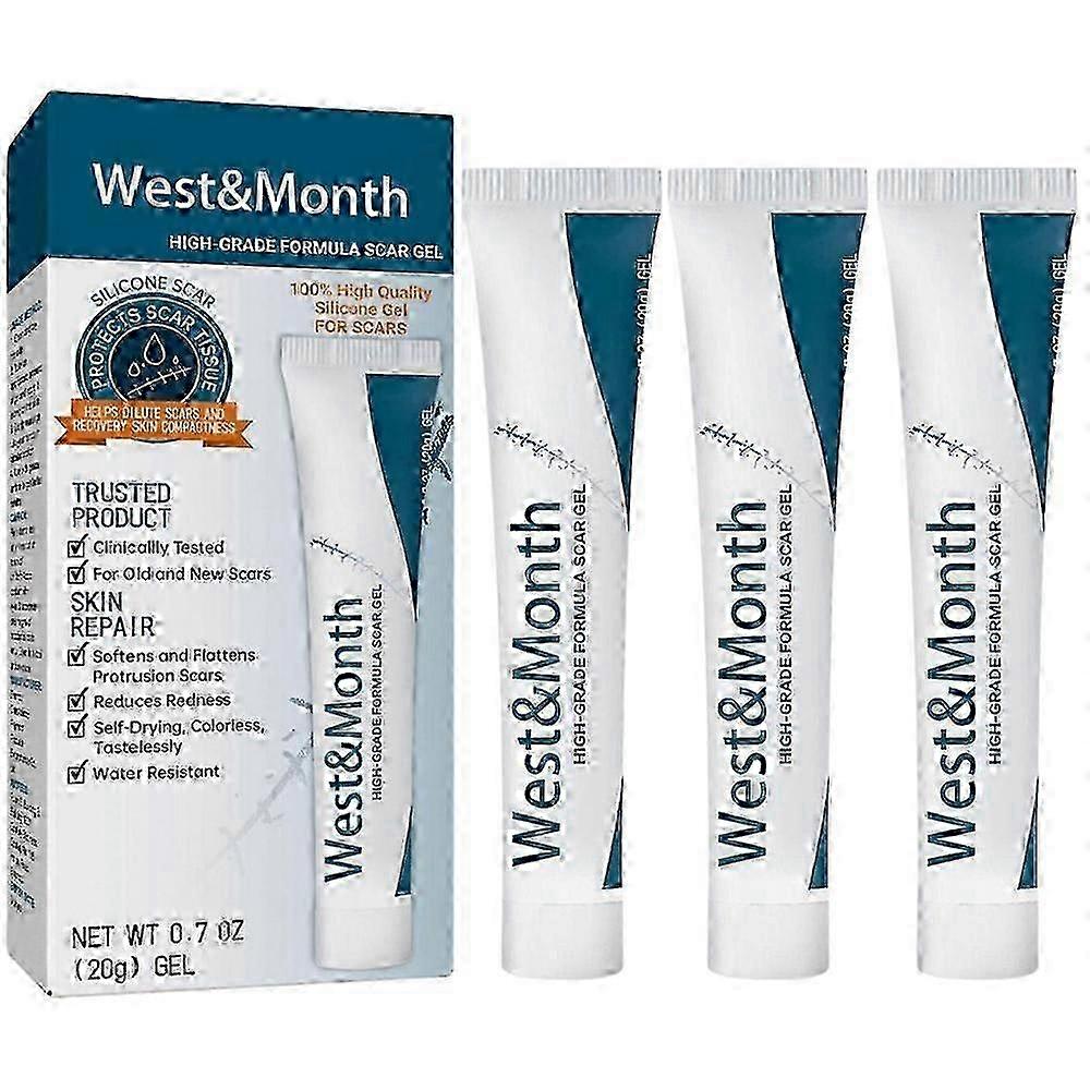 Scars Removal Gel Strong Effectiveness Non-irritating Cream for Stretch Marks Sections Surgical Burn Acnes