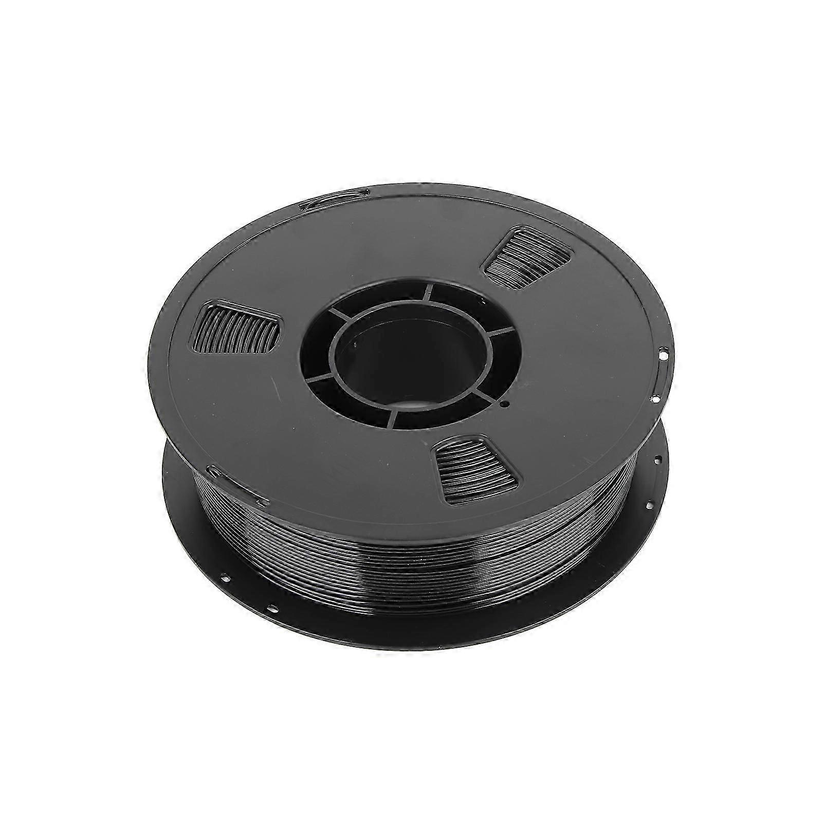 3D νήμα εκτυπωτών 1.75mm PETG υλικό εκτύπωσης αναλώσιμη υψηλή αντοχή για DIY μαύρο