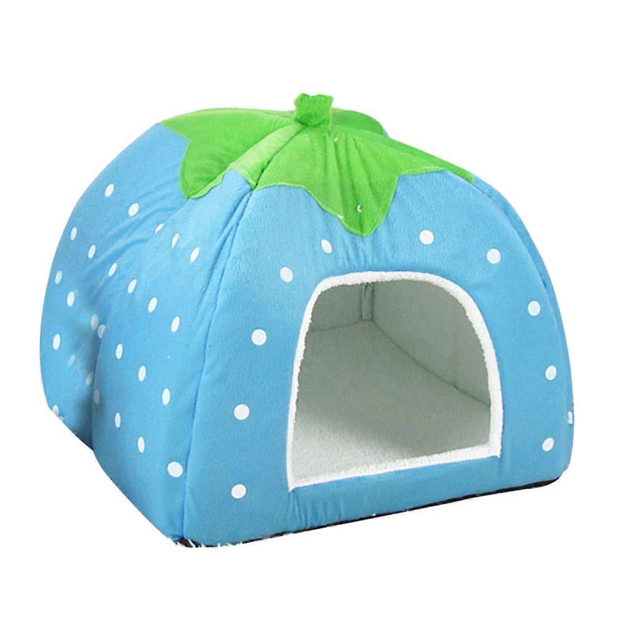 Cloth-wrapper Shape Tent Pet Bed For Dogs Puppies Pigs House Style Soft Fabric With Slide-Bottom