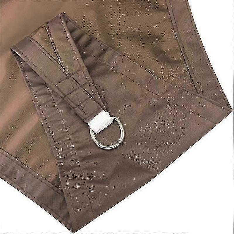 Triangle Sun Shade Sail Canopy Awning, 95% Uv Blockage Sand Waterpr...
