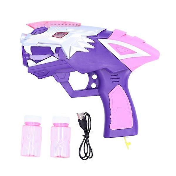 Bubble Machine for Kids with Light and Music Projection, USB Powered Bubble Blower for Childish Joy