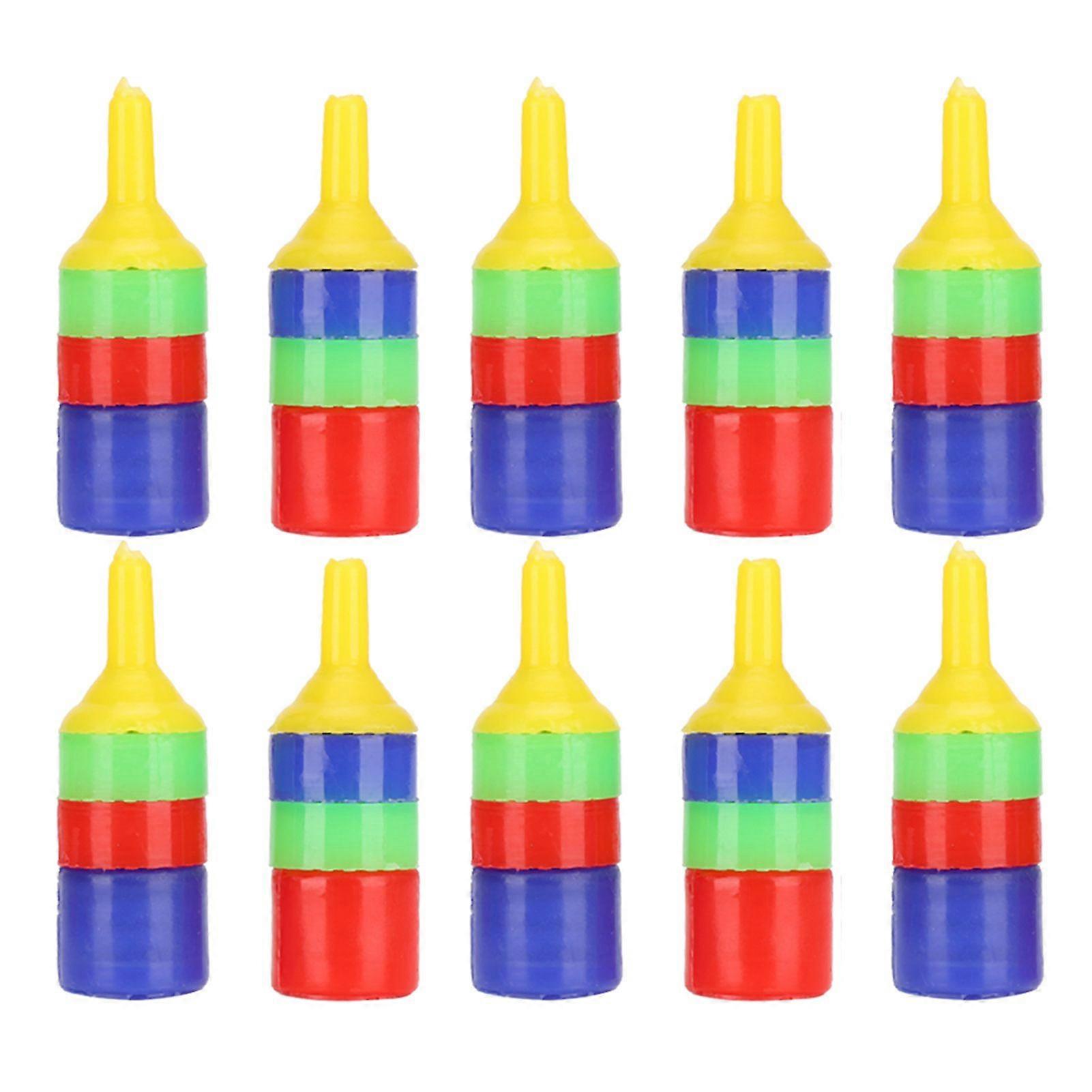 10pcs Fish Tank Air Stone Bubbles Release Oxygen Increasing Diffuser High Efficiency Aeration Purification