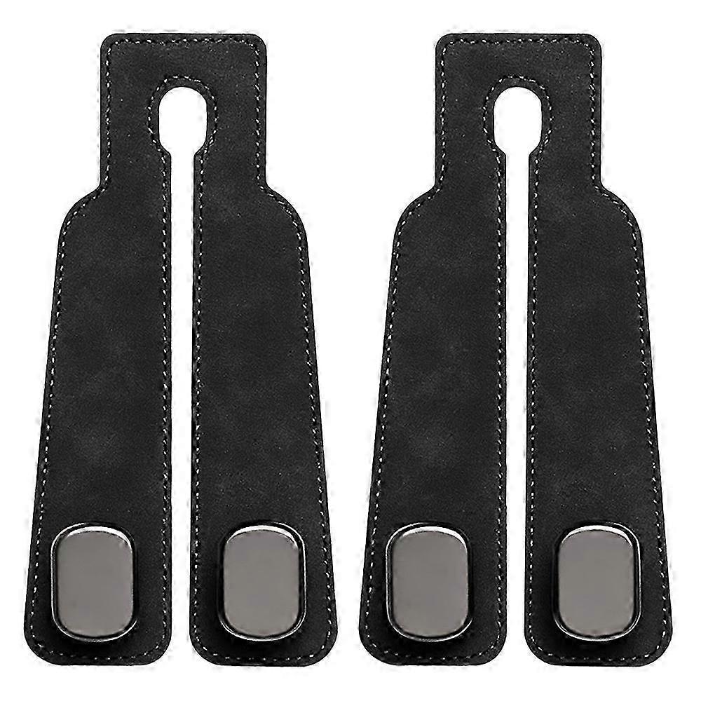 2pcs Car Back Seat Headrest Hooks Seat Back Storage Hanging Double Hook