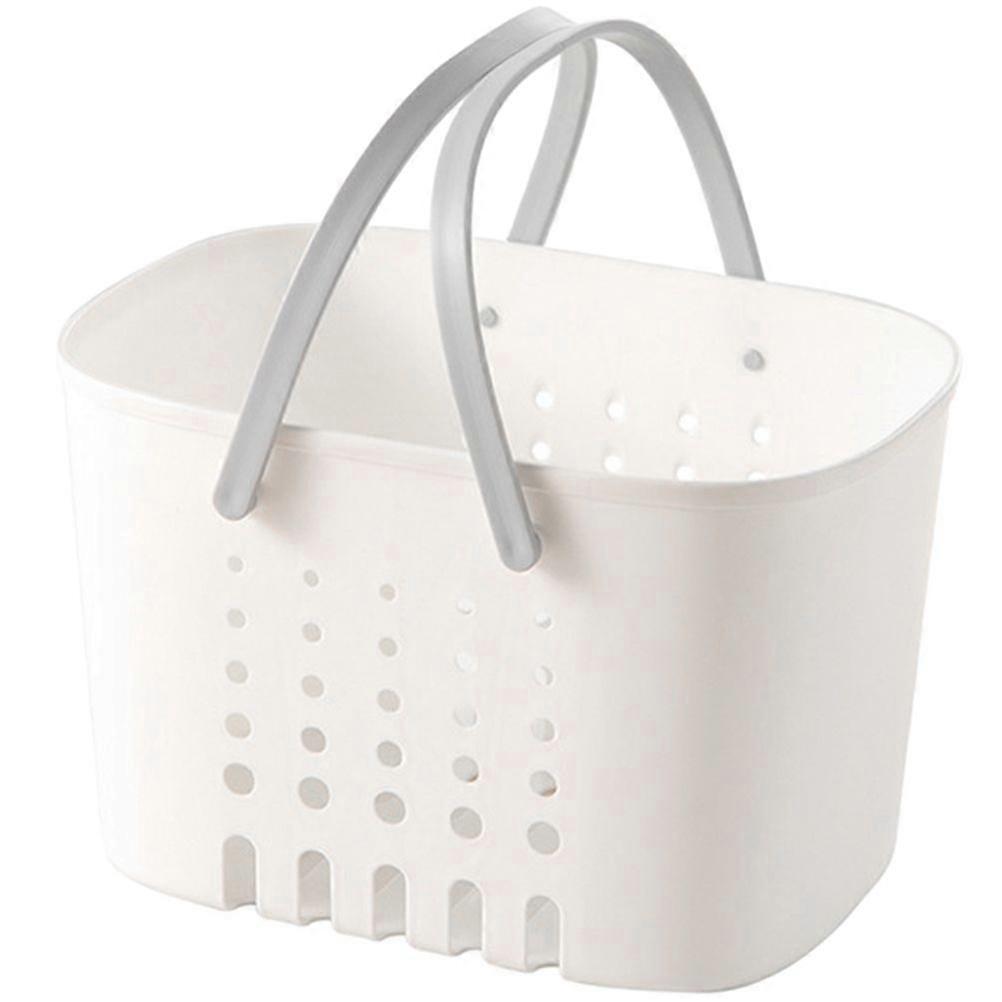 Portable Shower Caddy Plastic Storage Caddy Basket with Handle for Bathroom
