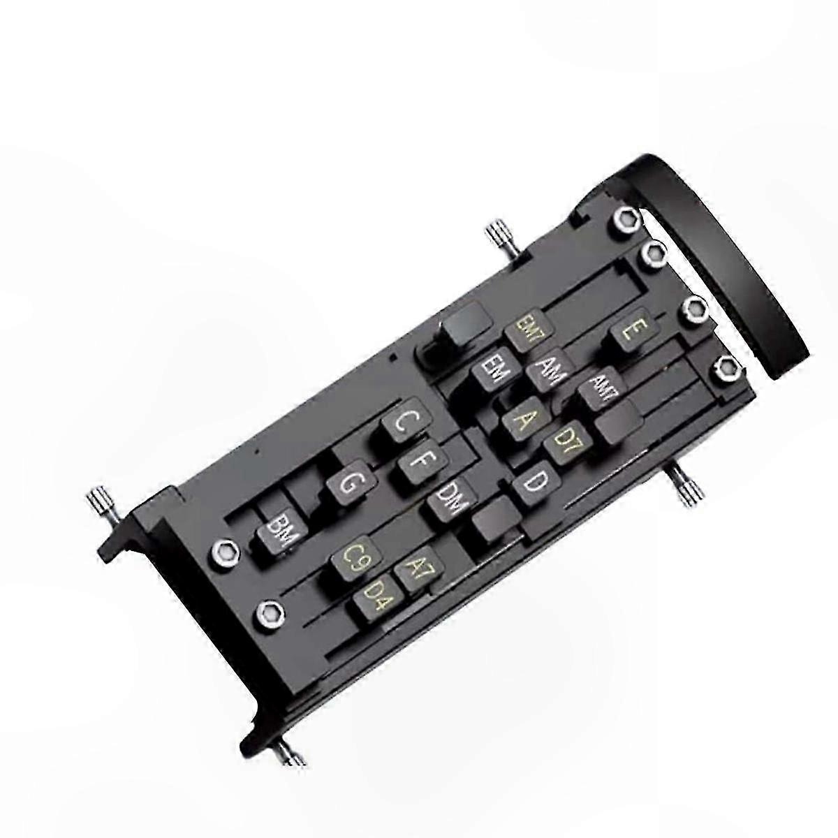 Guitar Chord Practice Tool with 16 Chord Options, Portable Trainer for Beginners