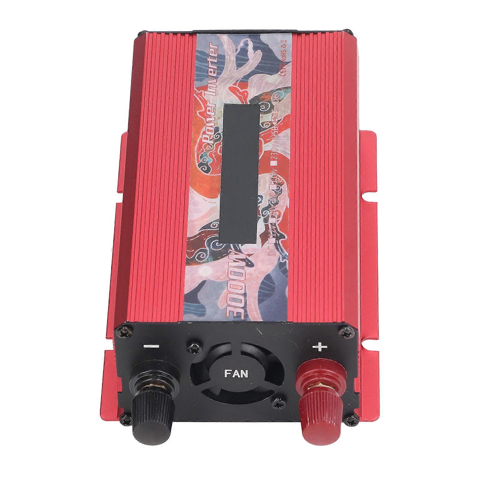 3000W Car Power Inverter Modified Sine Wave with USB & LCD