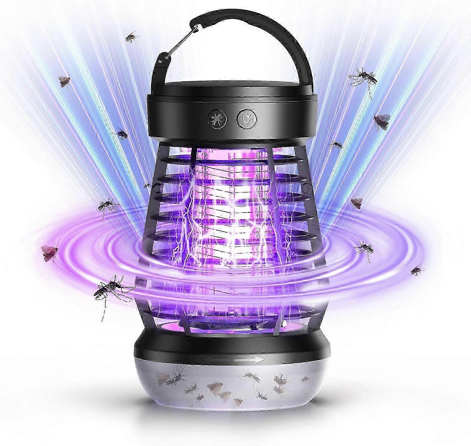 2025 Latest Model Upgraded Electric Fly Zapper,3 in 1 Bug Zapper Outdoor &