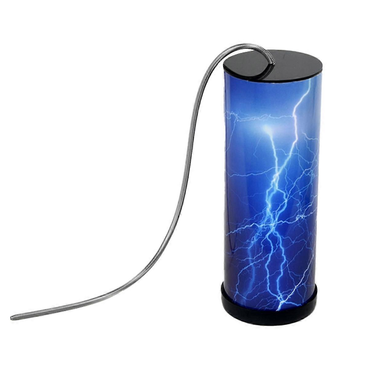 Orff Thunder Tube Effets sonores Spring Drum Shaker Jouet Enfants Bleu