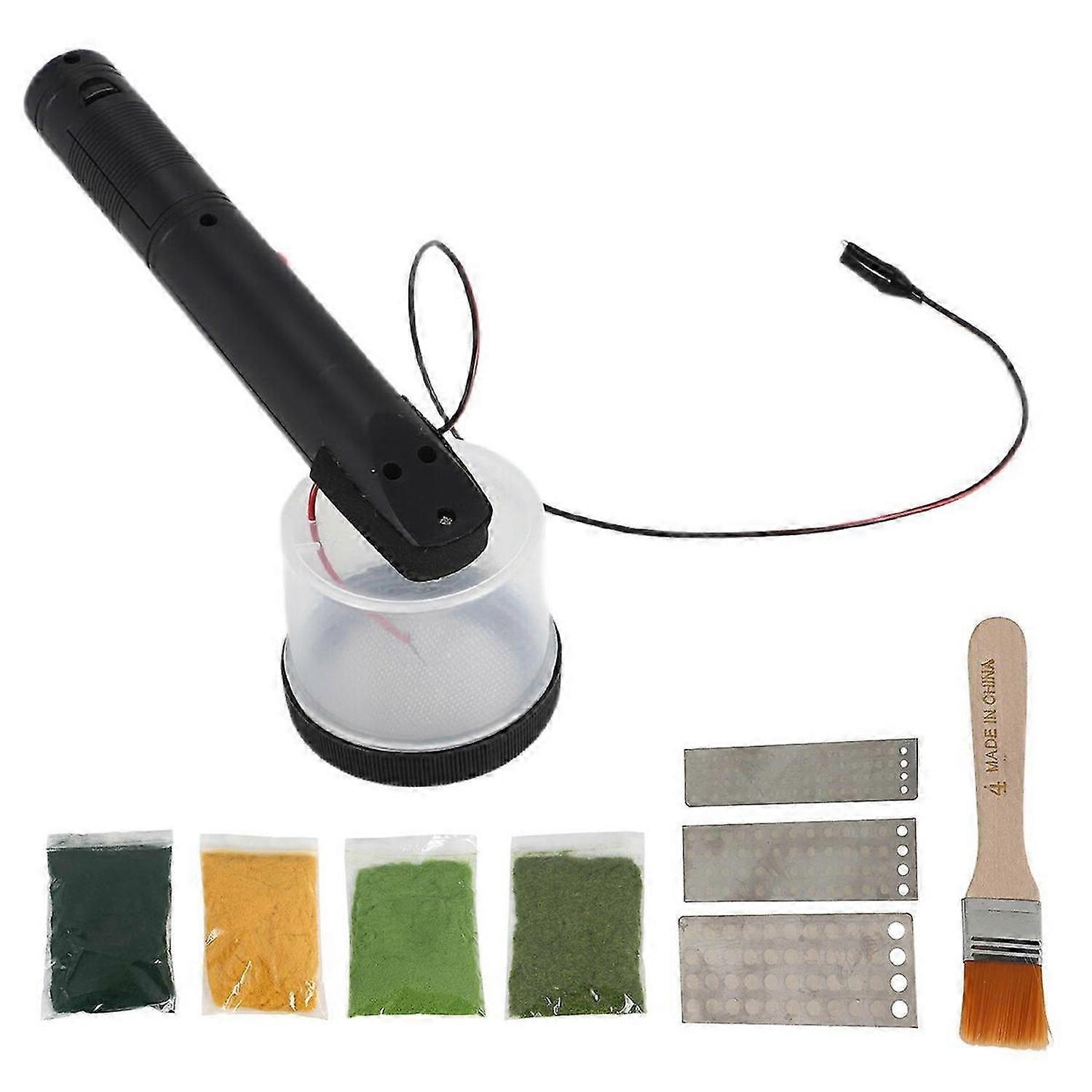 Miniature Scene Model Materia Flocking Static Grass Applicator