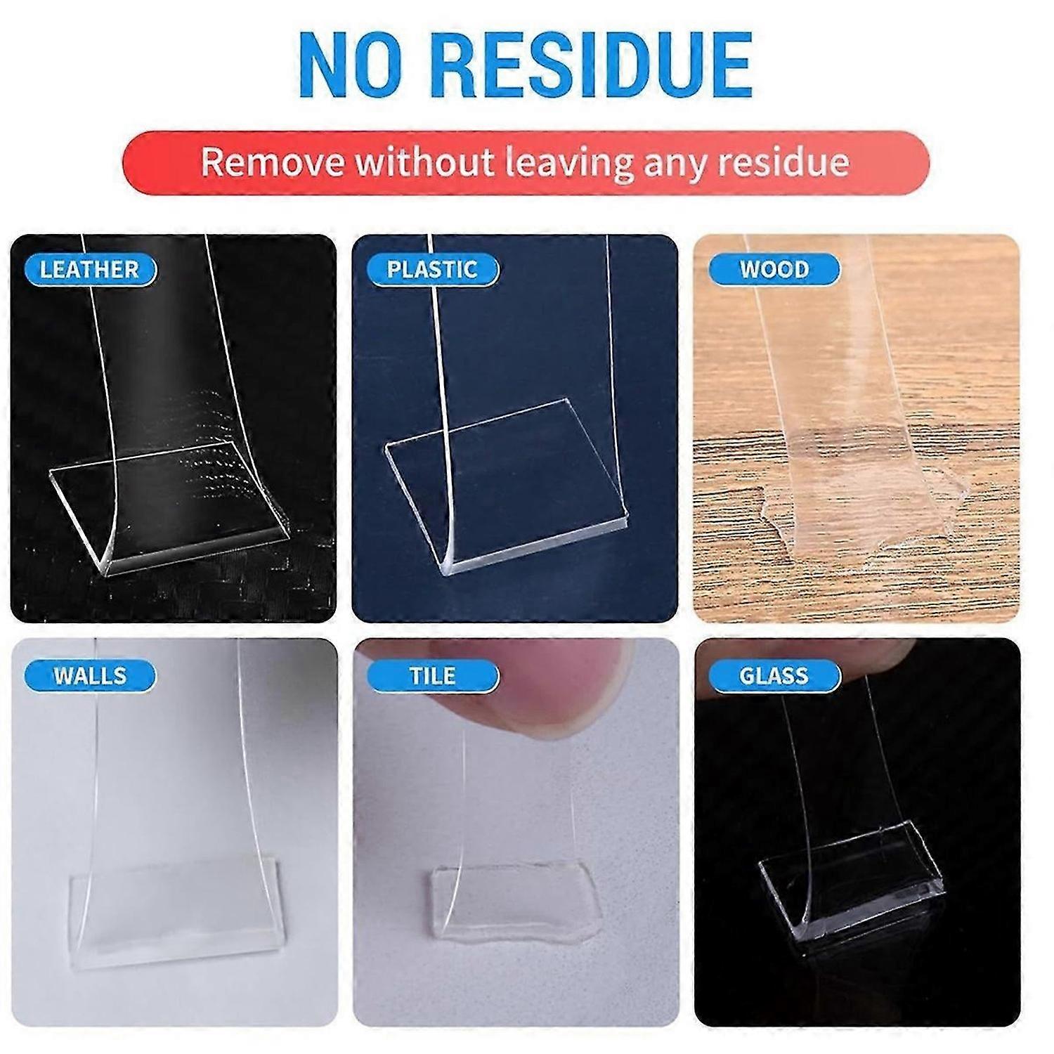 Made of Transparent Double-Sided Tape, Suitable for Home Decoration,