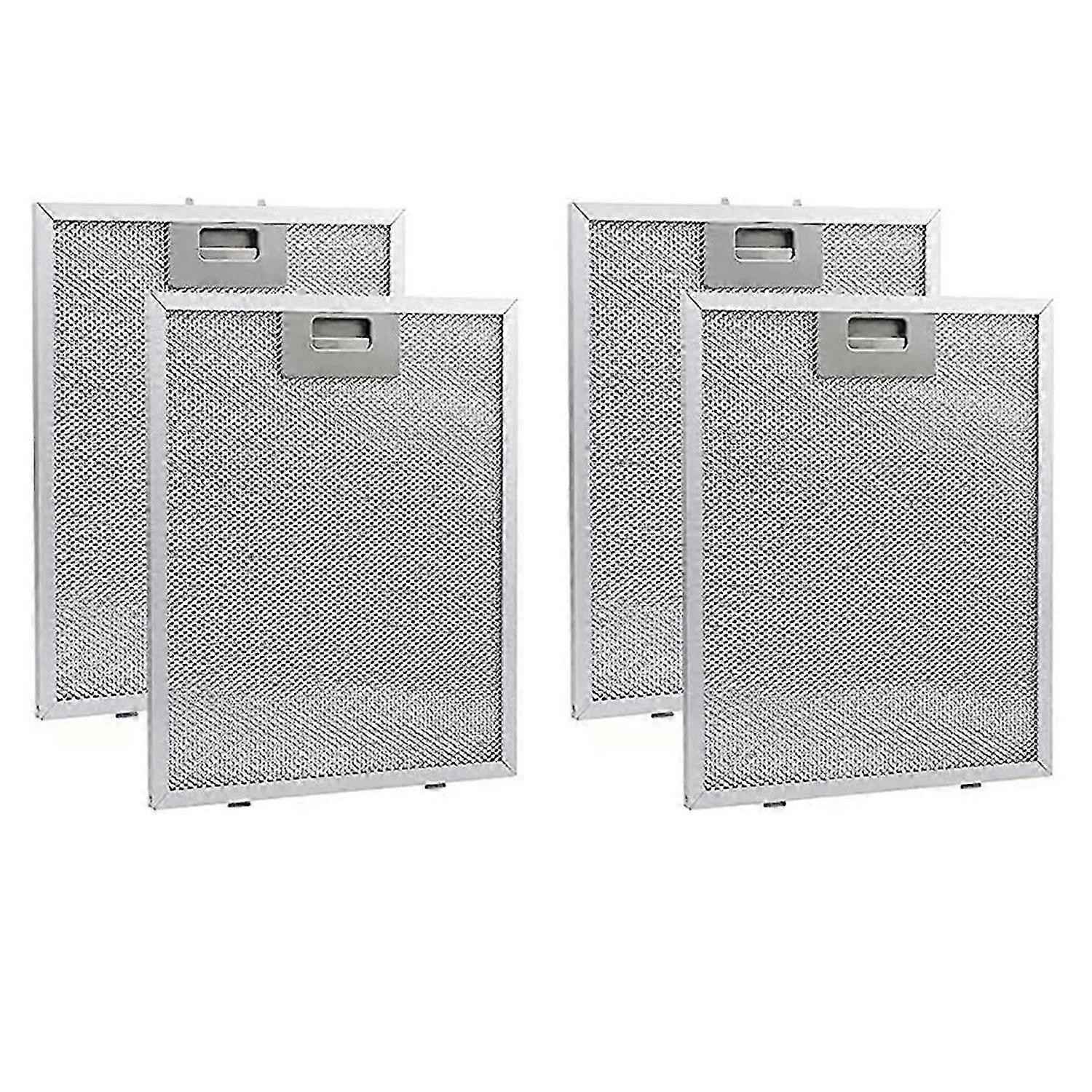 2PCS Cooker Hood Filters Metal Mesh Extractor Vent Filter