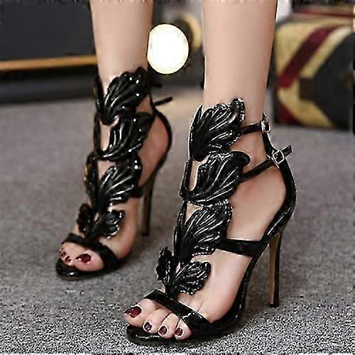 Metallvingar Tunna högklackade damskor