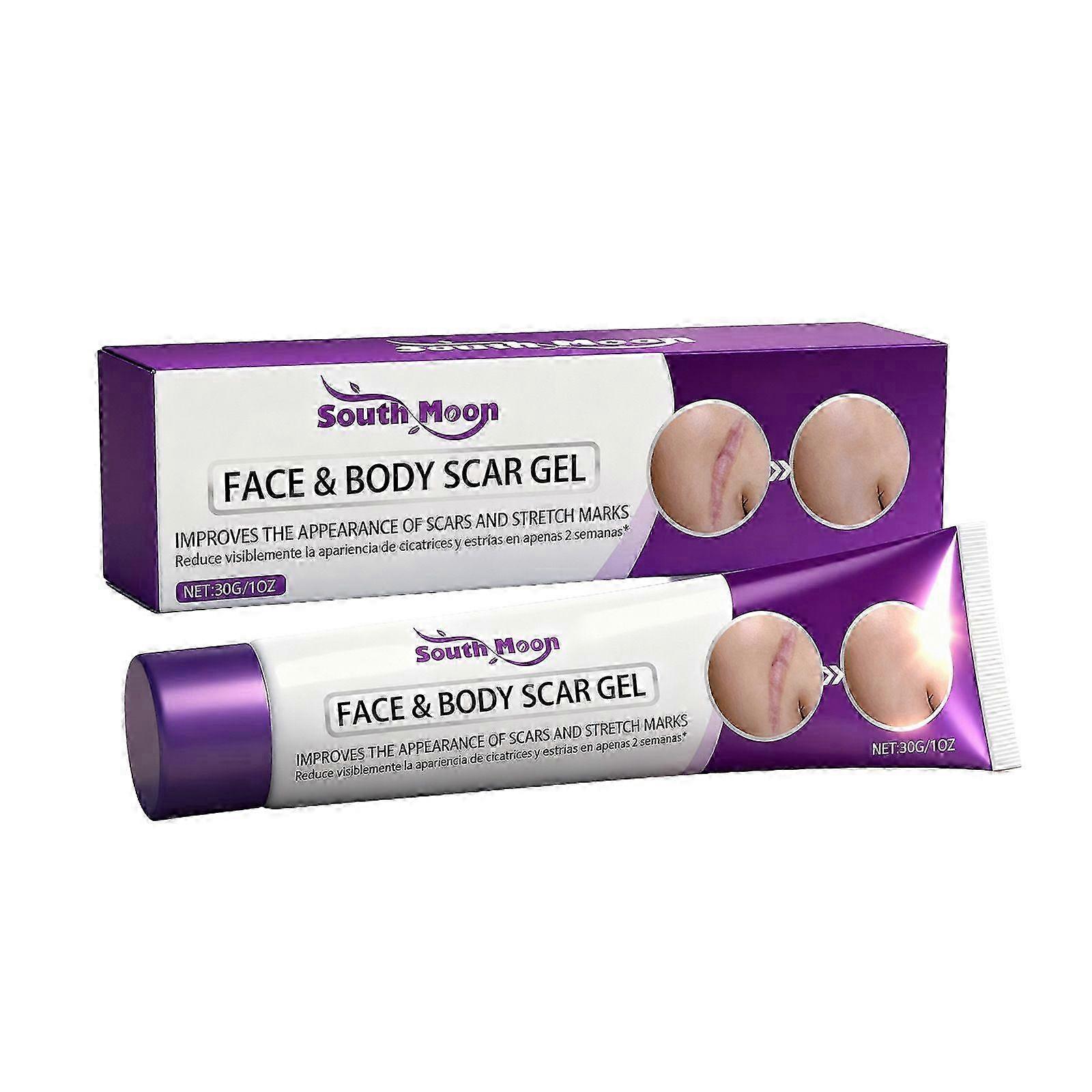 Advanced Scar Gel for Face & Body - Scar Treatment for Surgical Scars, Stretch Marks, Scars of Burns and Injuries, Acne Scar Treatment